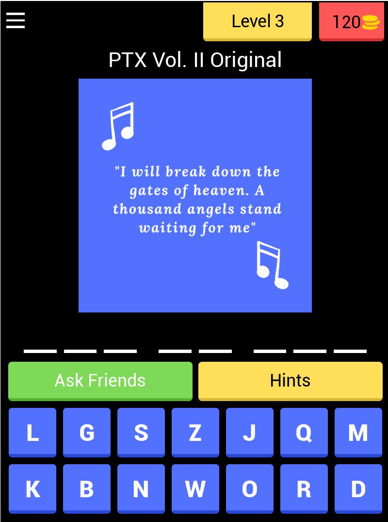 Guess the Pentatonix Song 8.7.1z Screenshot 18