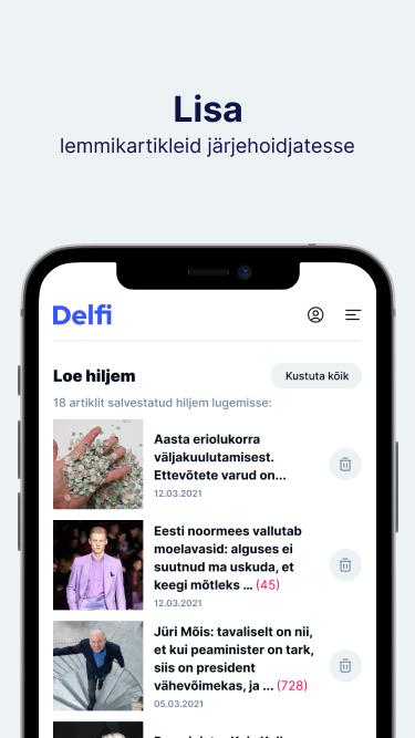 Delfi.ee 6.0.7 Screenshot 1