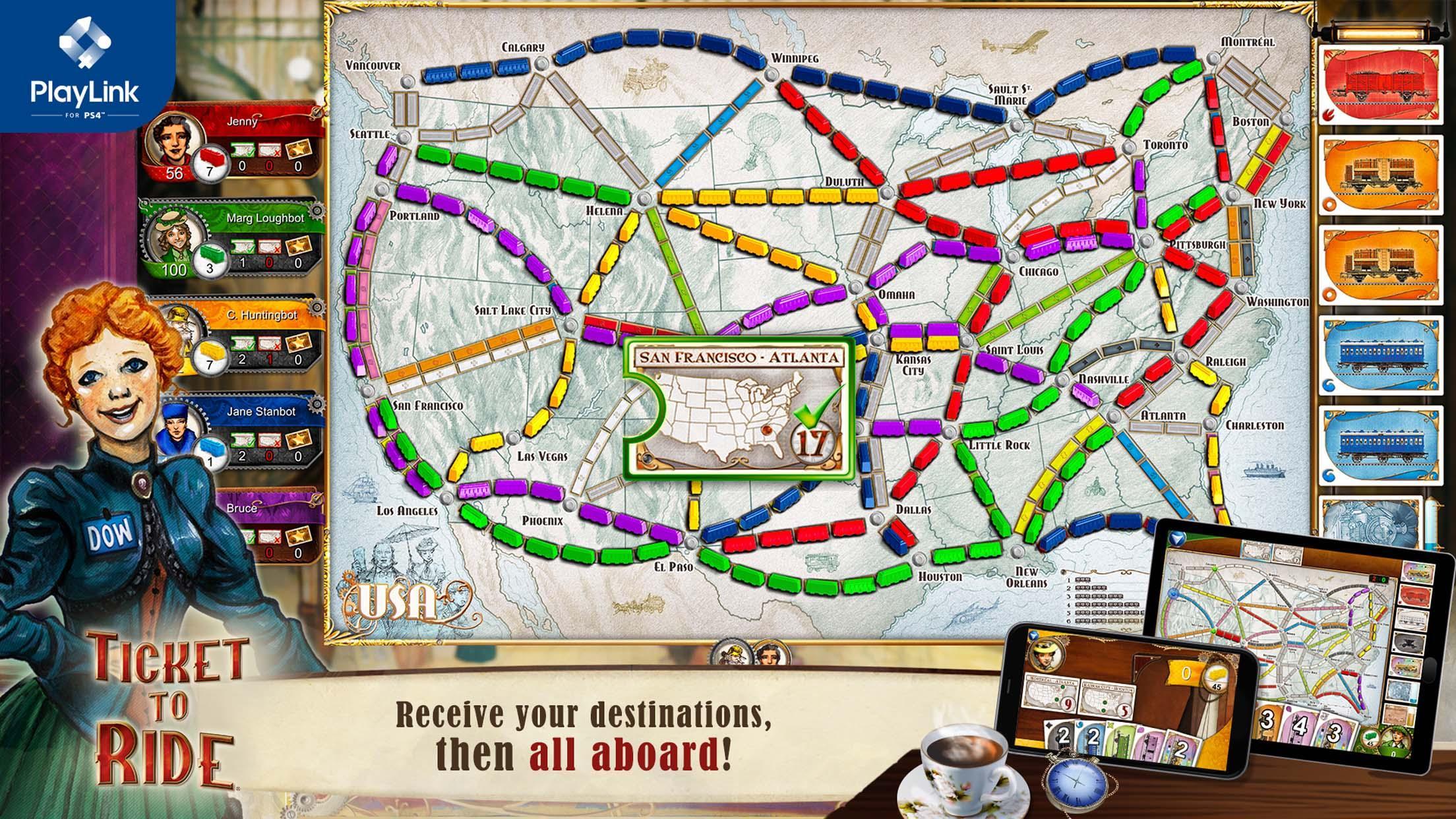 Ticket to Ride for PlayLink 2.7.2-6472-ceb1ea16 Screenshot 2