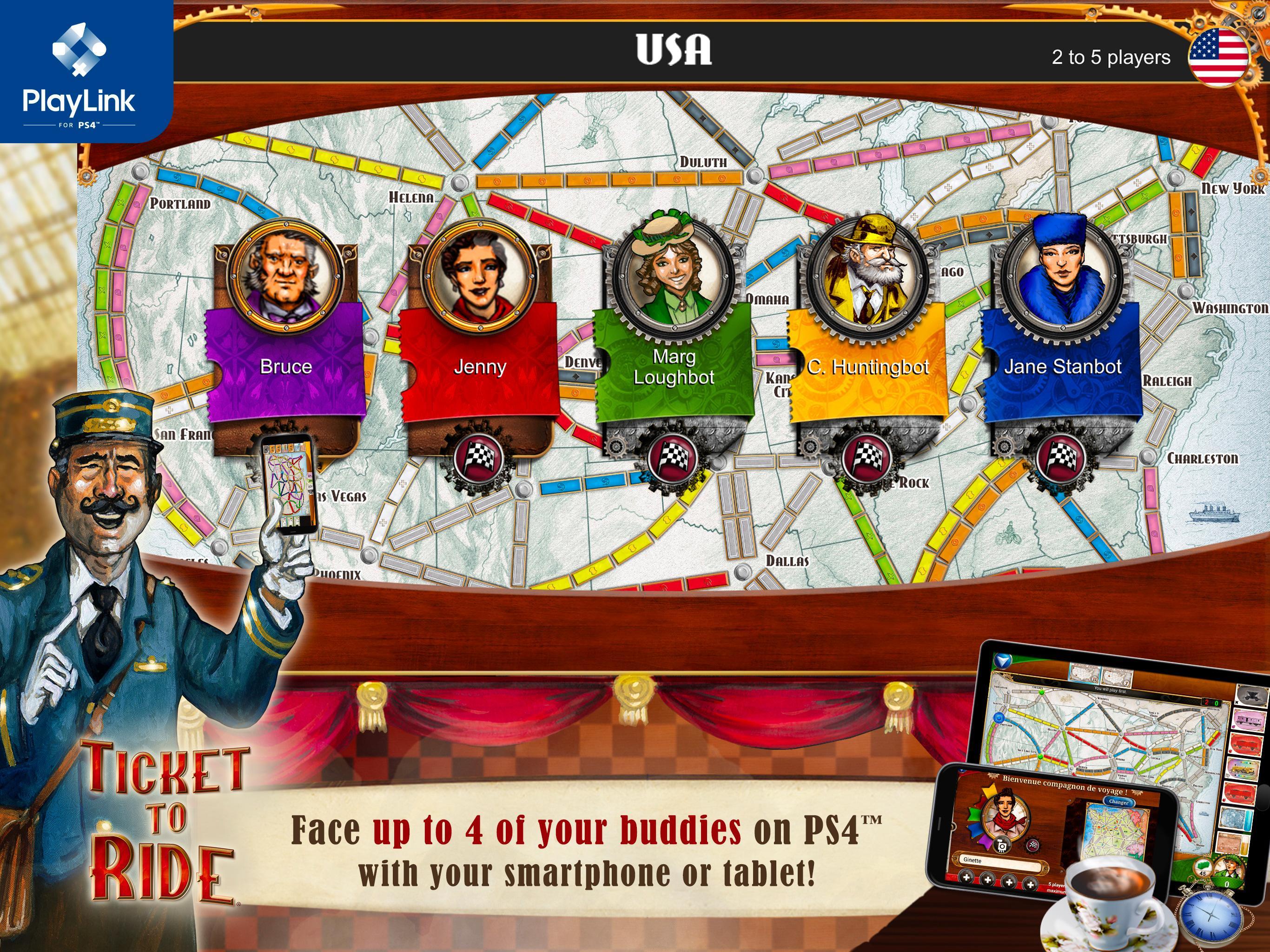 Ticket to Ride for PlayLink 2.7.2-6472-ceb1ea16 Screenshot 6