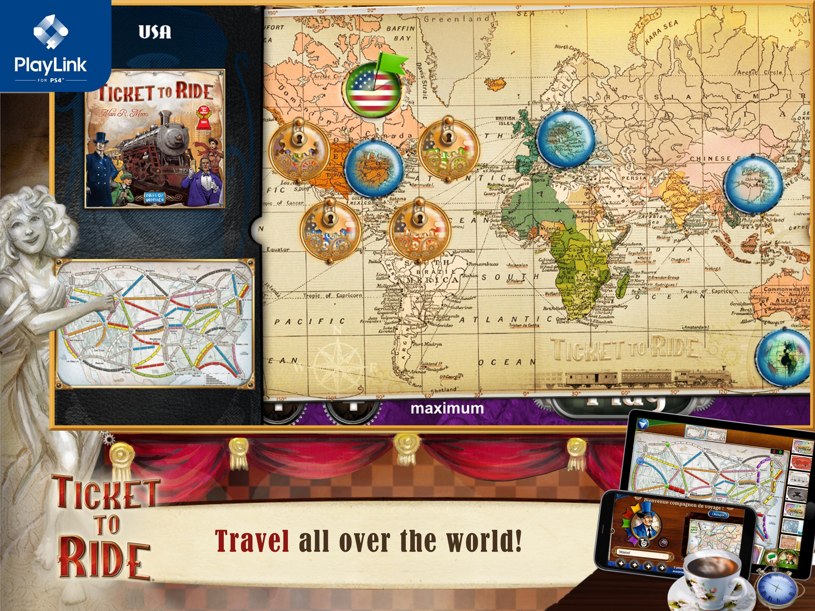 Ticket to Ride for PlayLink 2.7.2-6472-ceb1ea16 Screenshot 9