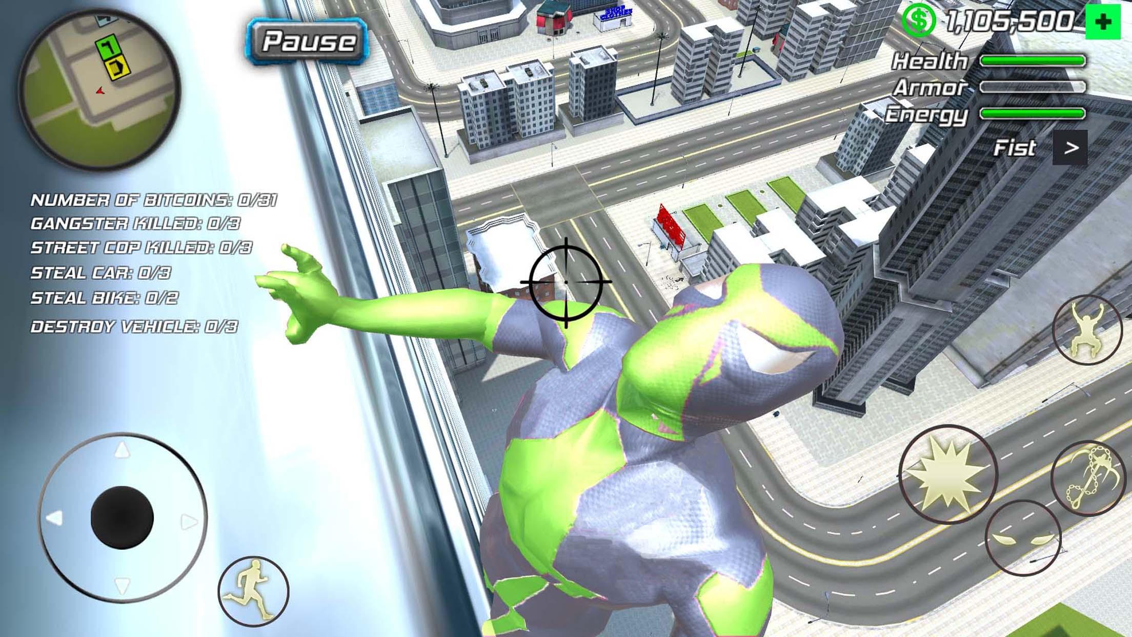 Rope Frog Ninja Hero - Strange Gangster Vegas 1.3.3 Screenshot 16