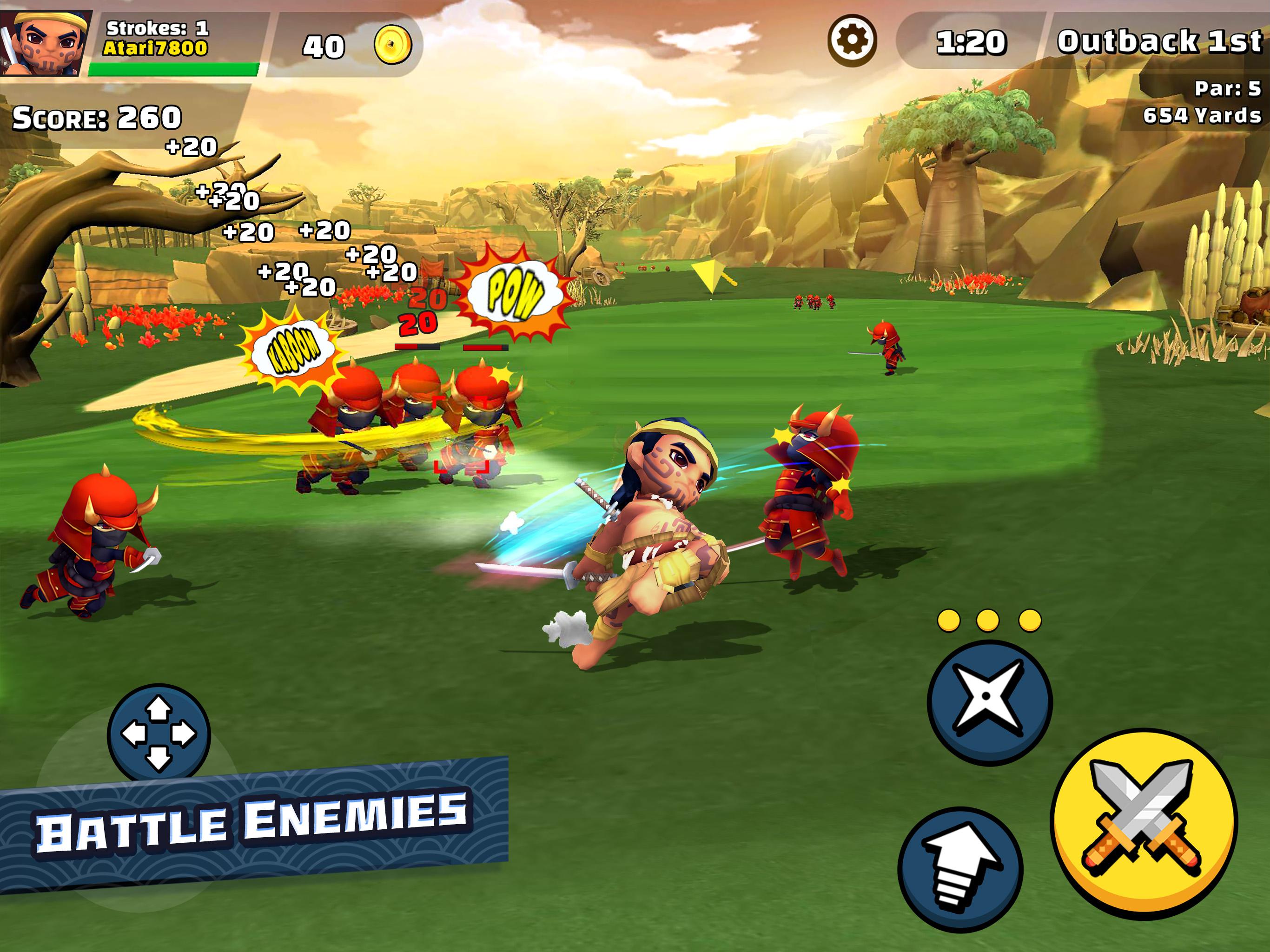 Ninja Golf ™ 1.5.6 Screenshot 13