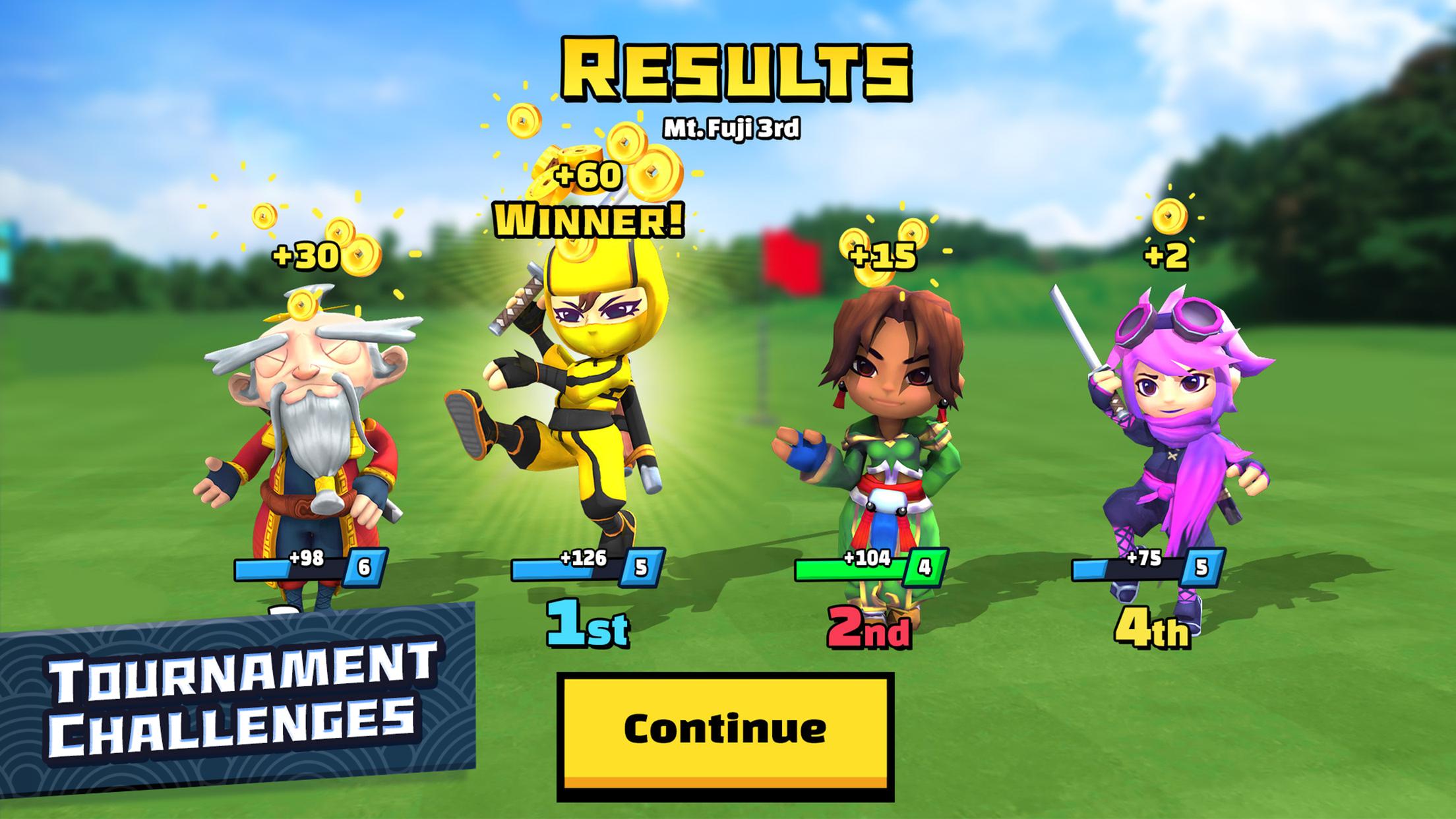 Ninja Golf ™ 1.5.6 Screenshot 8