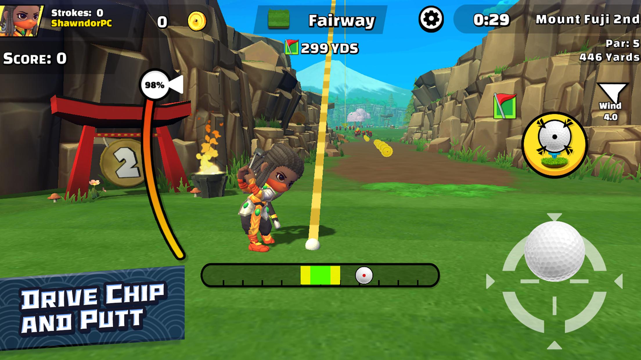 Ninja Golf ™ 1.5.6 Screenshot 2