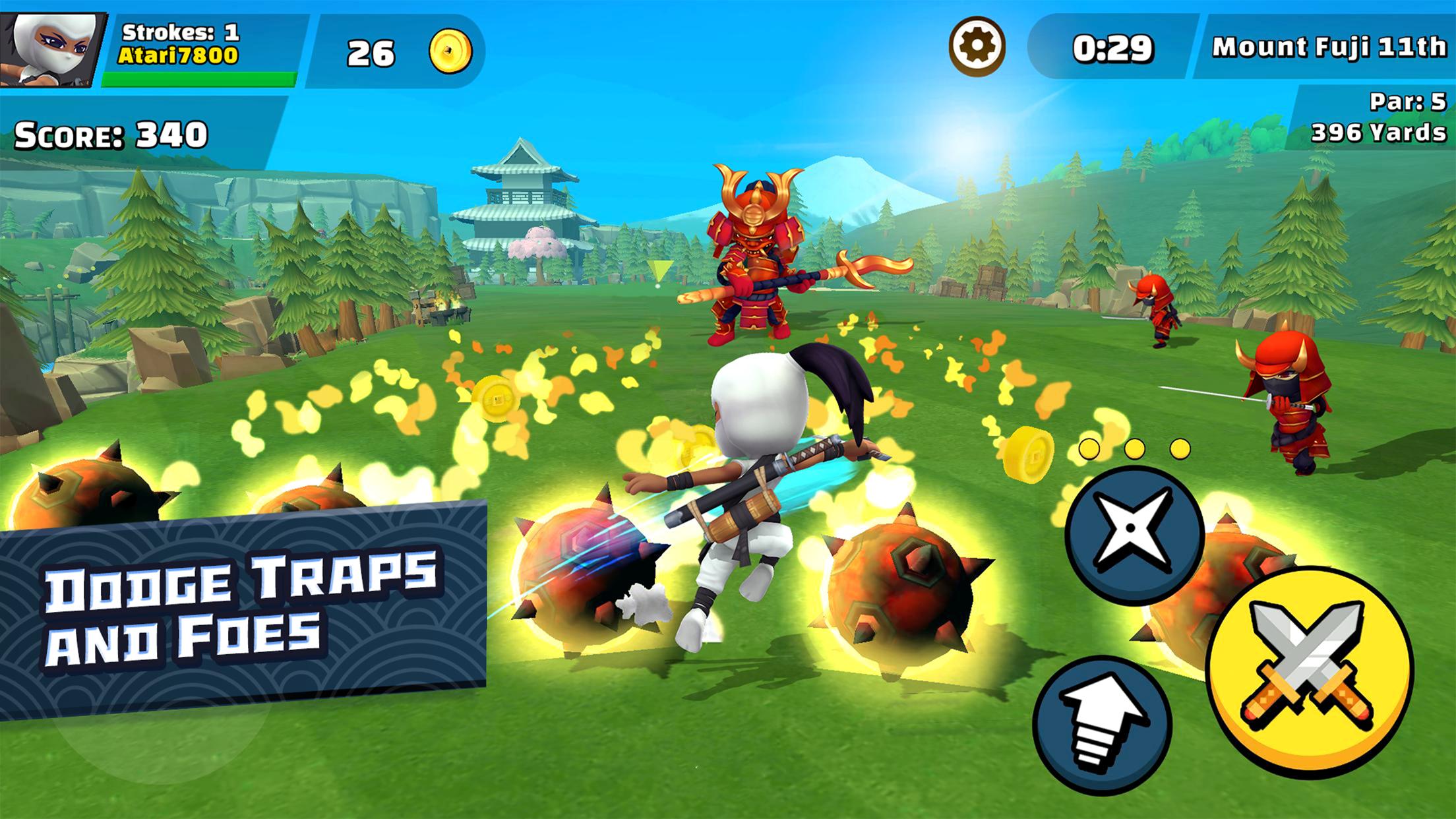 Ninja Golf ™ 1.5.6 Screenshot 3