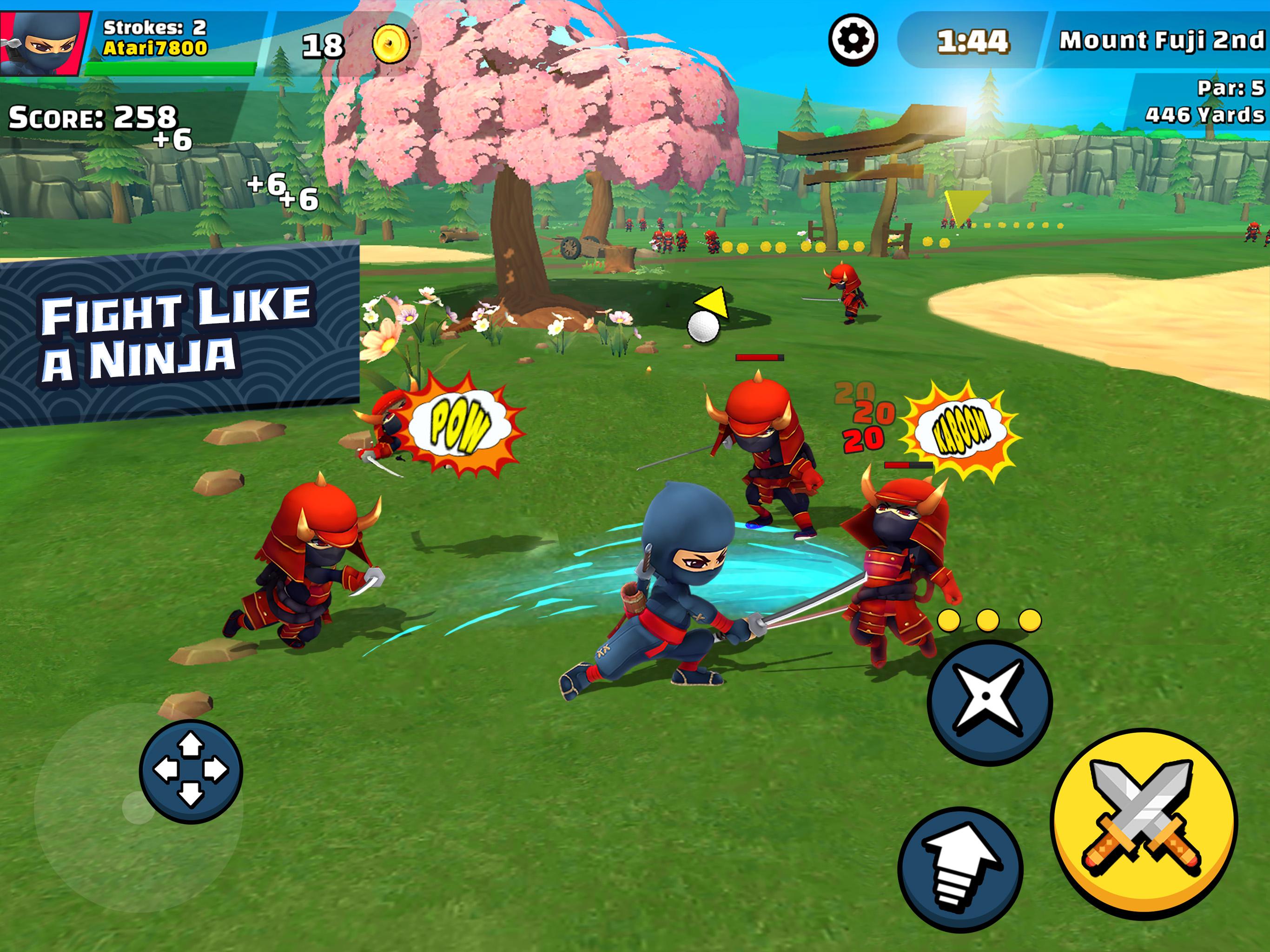 Ninja Golf ™ 1.5.6 Screenshot 9