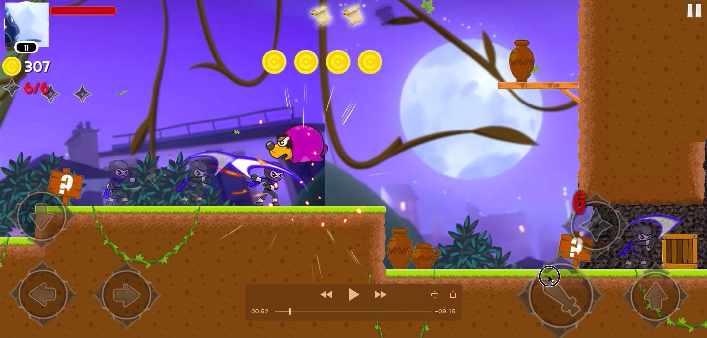 Moonlight Ninja Adventure Maxk 1.2 Screenshot 2