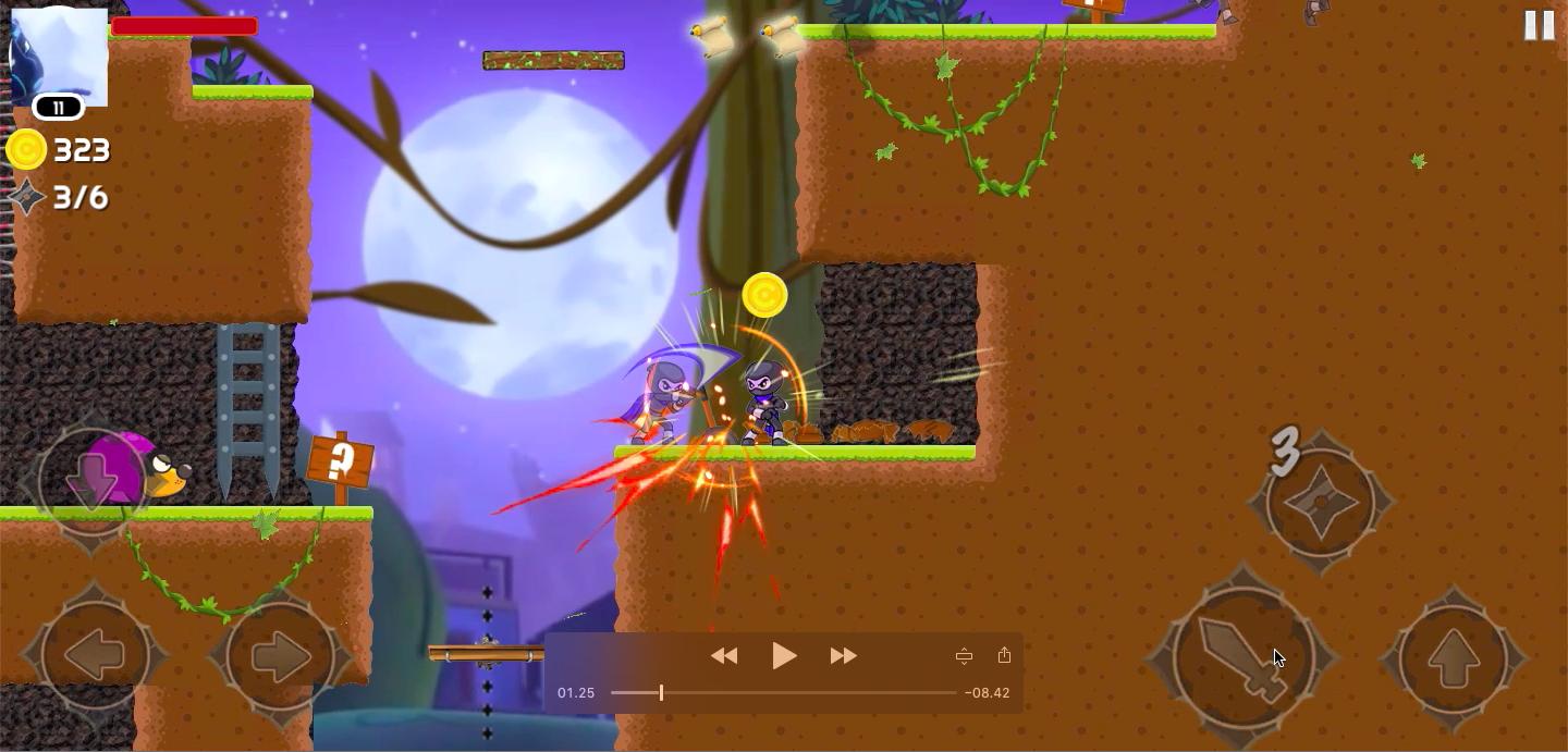 Moonlight Ninja Adventure Maxk 1.2 Screenshot 4