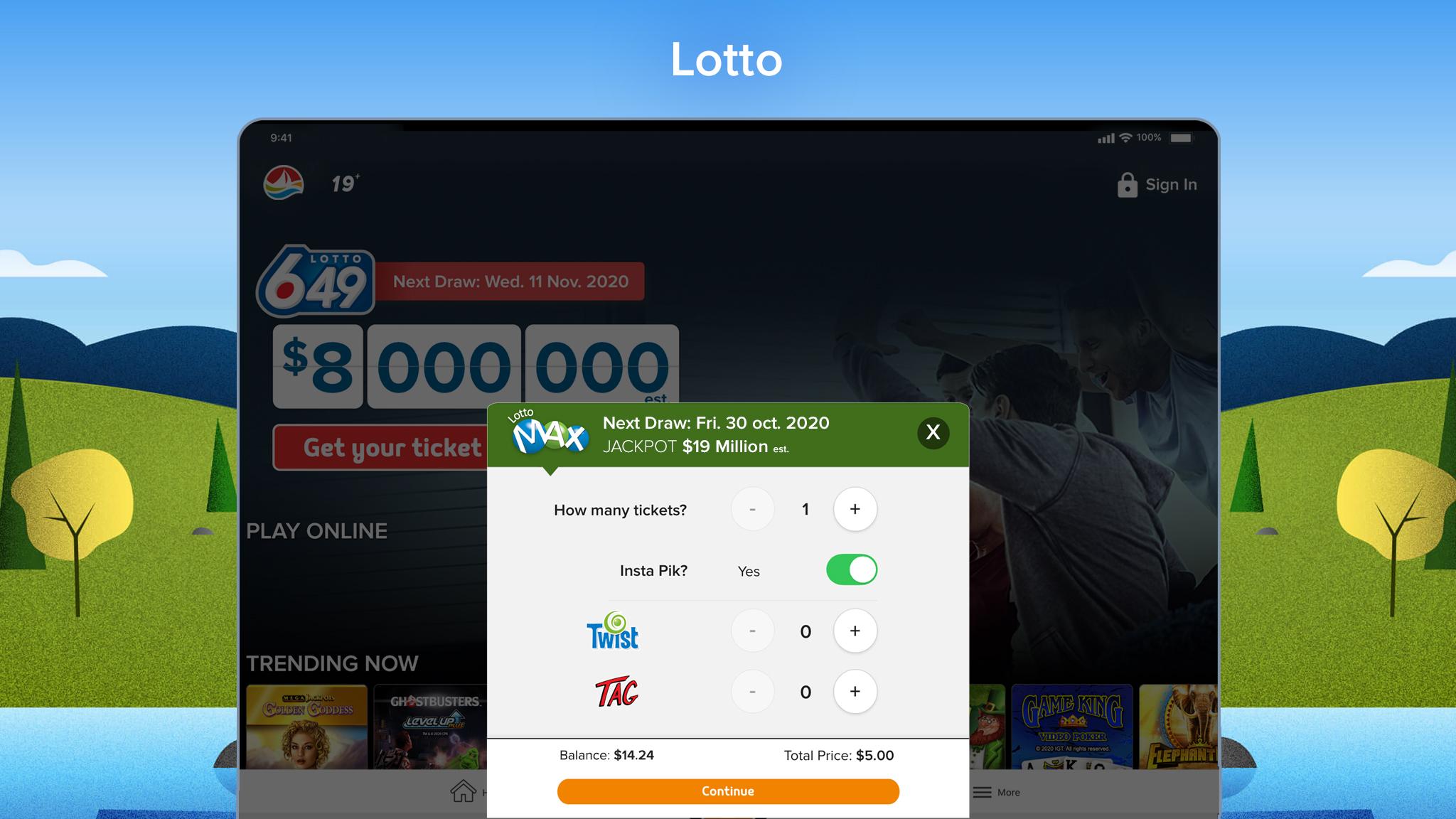 Atlantic Lottery Mobile 7.0.11 Screenshot 10
