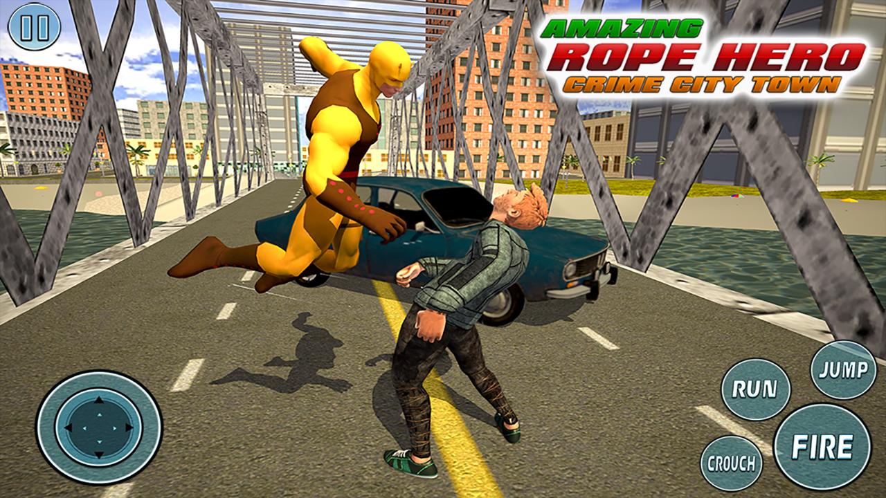 Super Vice Town Rope Hero: Crime Simulator 1.0 Screenshot 3