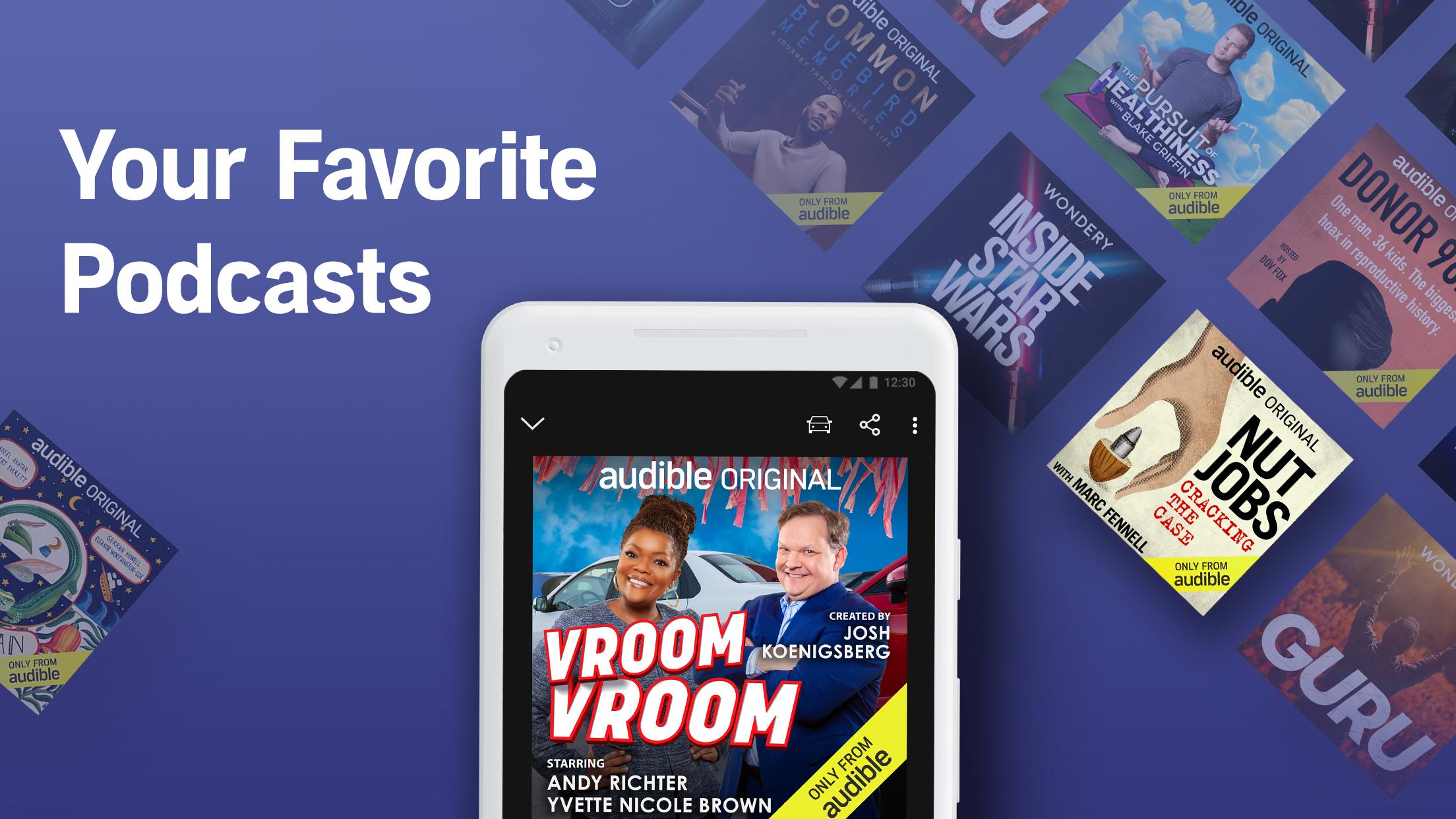 Audible audiobooks, podcasts & audio stories 2.64.0 Screenshot 3