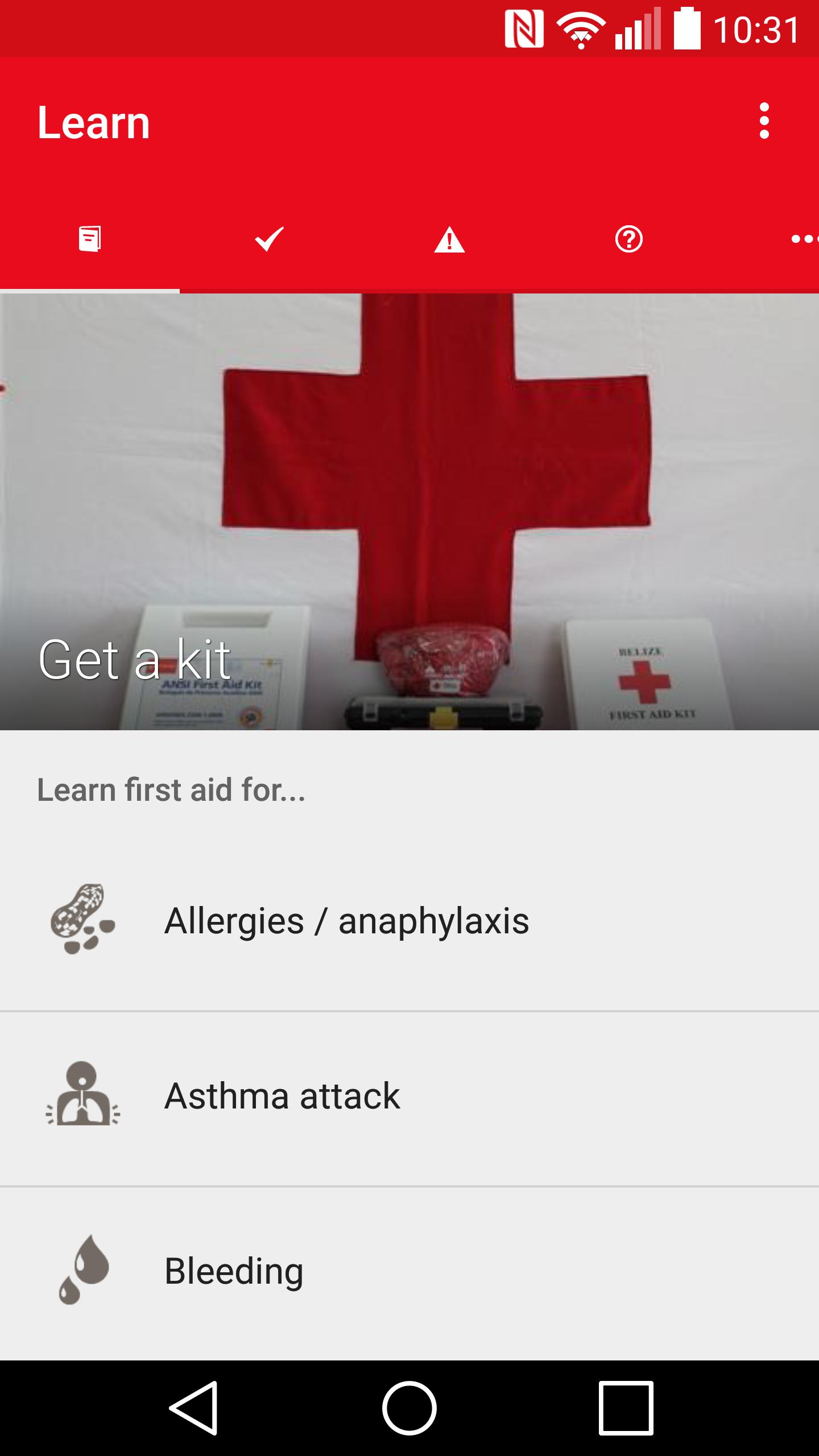 First Aid Australian Red Cross 3.5.2 Screenshot 1