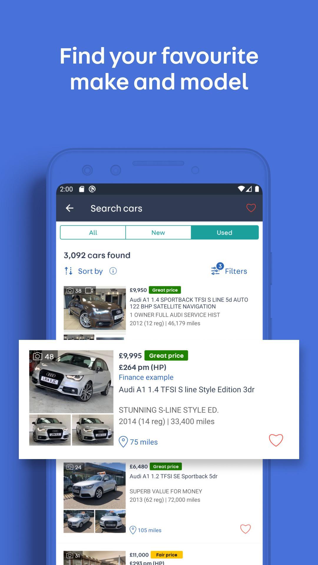 Auto Trader Buy new & used cars. Search car deals 6.18 Screenshot 3