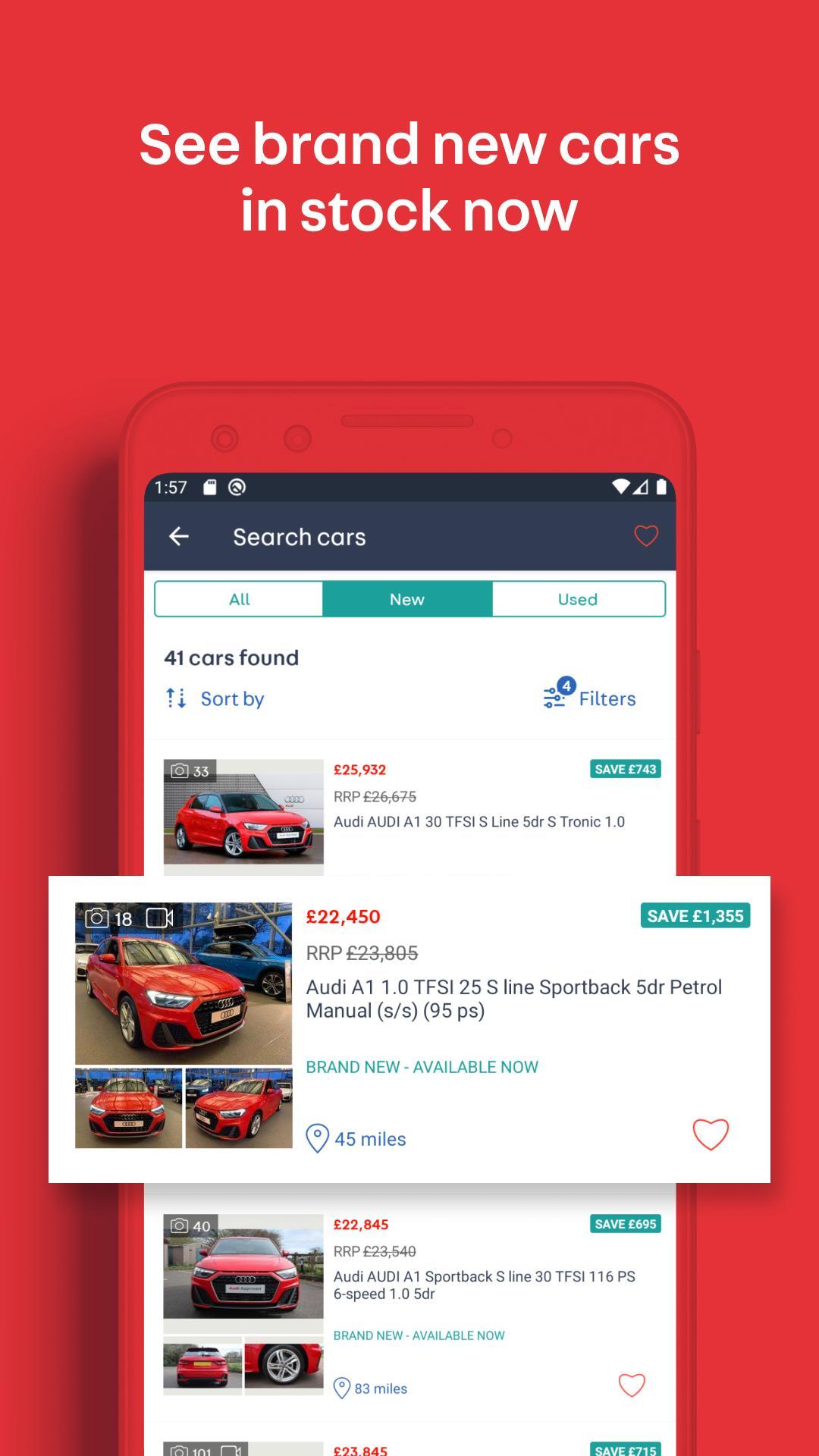 Auto Trader Buy new & used cars. Search car deals 6.18 Screenshot 4