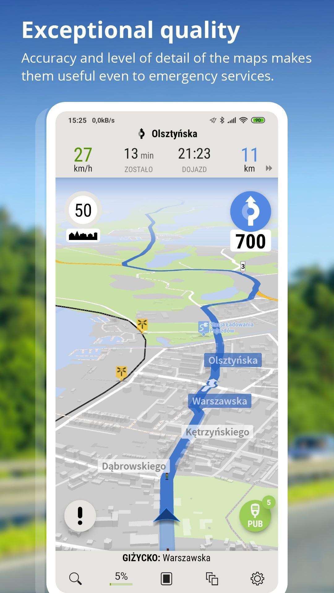 AutoMapa GPS navigation, CB Radio, radars 5.9.5 (3481) Screenshot 1