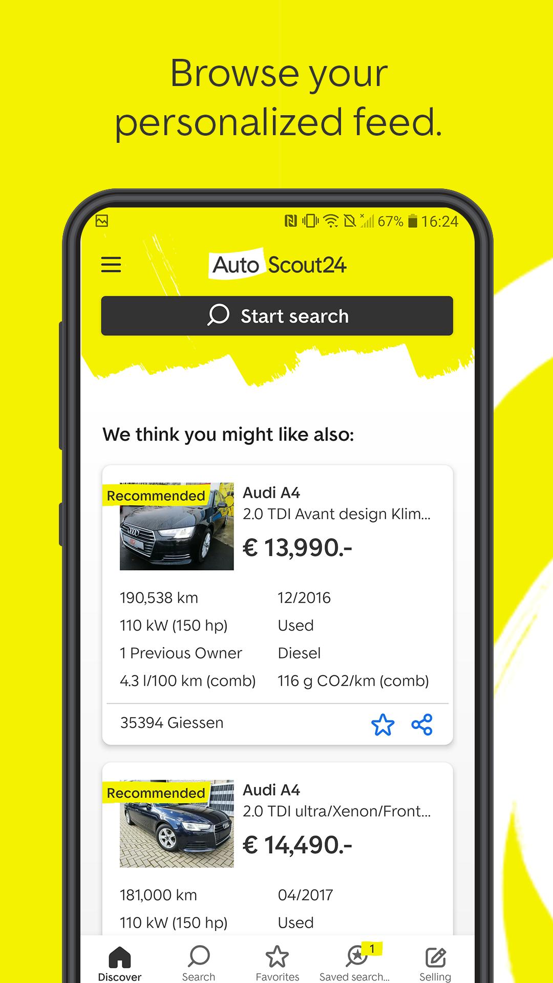 AutoScout24 used car finder 9.6.61 Screenshot 2