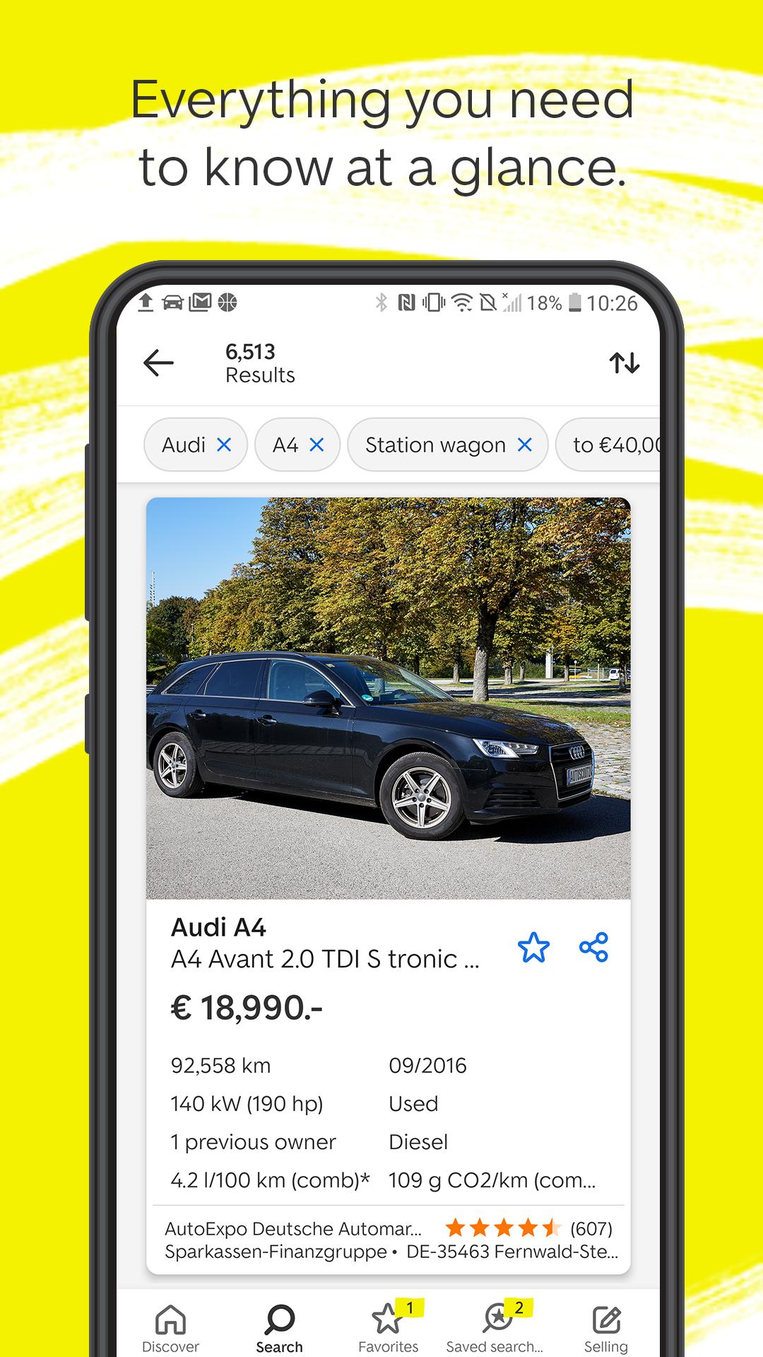 AutoScout24 used car finder 9.6.61 Screenshot 4