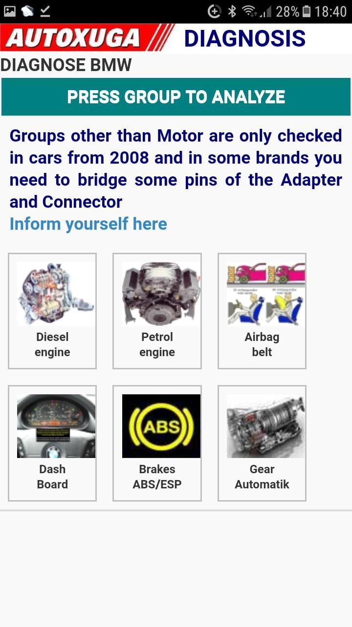 Diagnosis Faults Electronics Cars OBD2 1.0.230 Screenshot 5