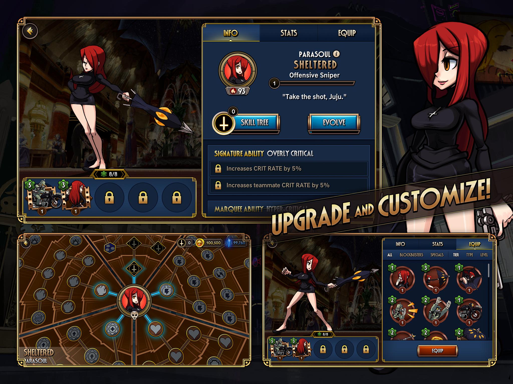 Skullgirls Fighting RPG 4.3.2 Screenshot 16
