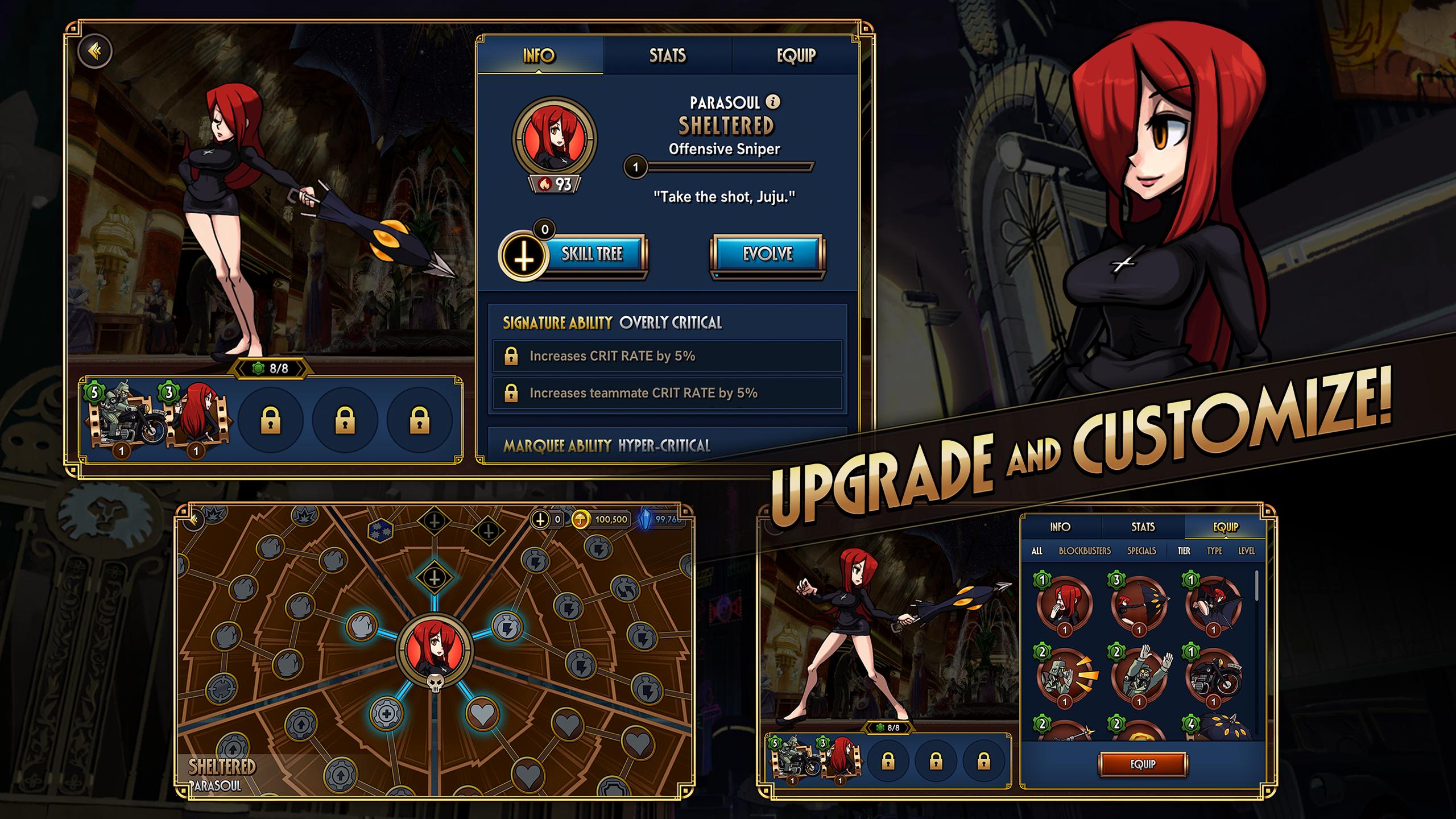 Skullgirls Fighting RPG 4.3.2 Screenshot 4