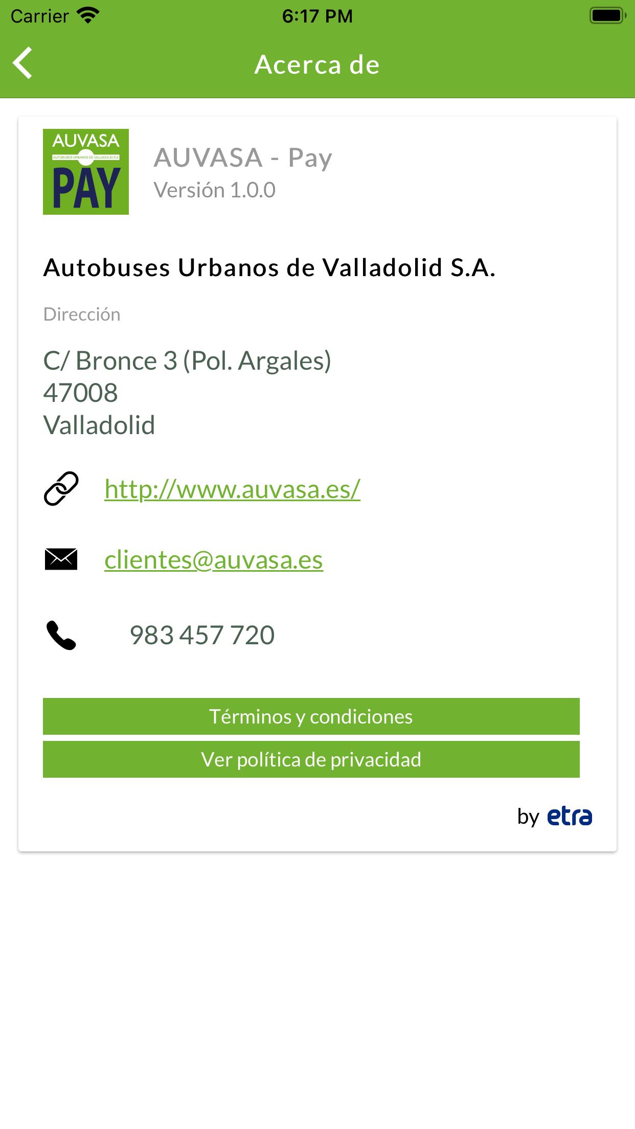 Auvasa Pay 1.0.21 Screenshot 6