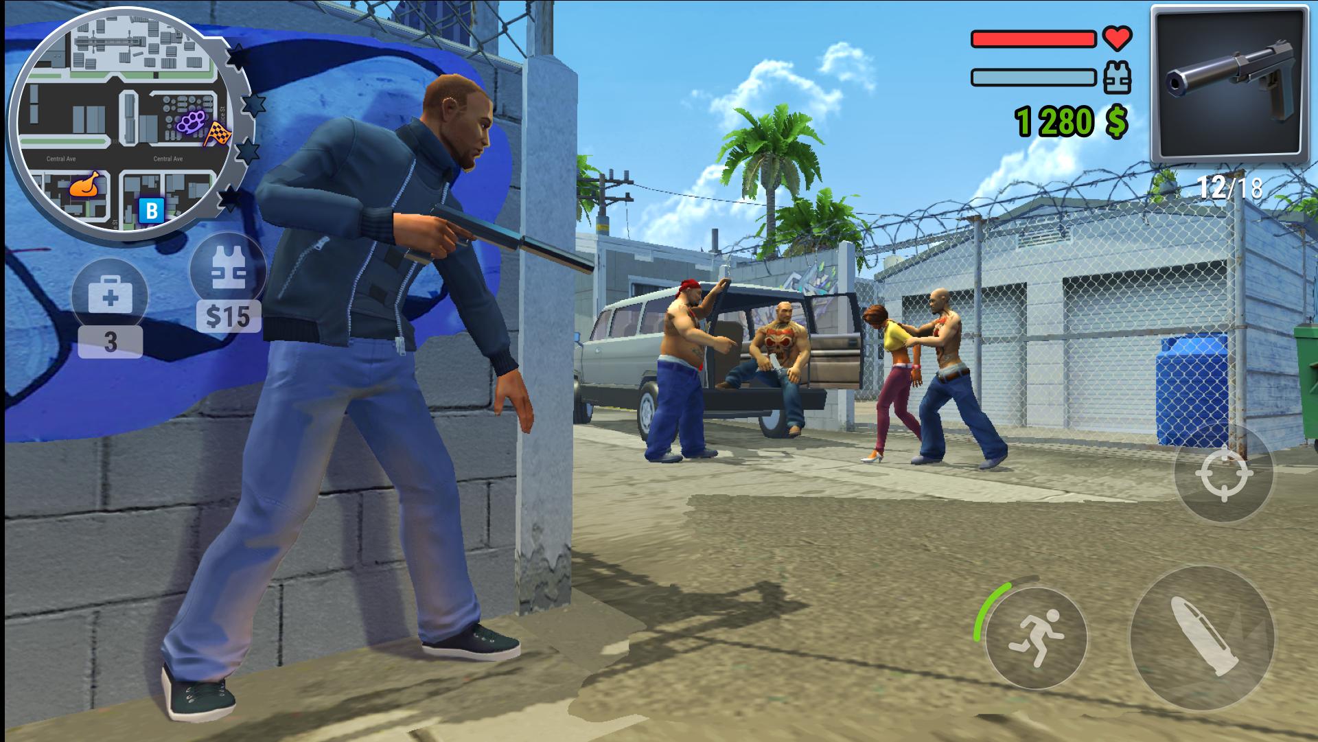 Gangs Town Story action open-world shooter 0.12.3b Screenshot 1