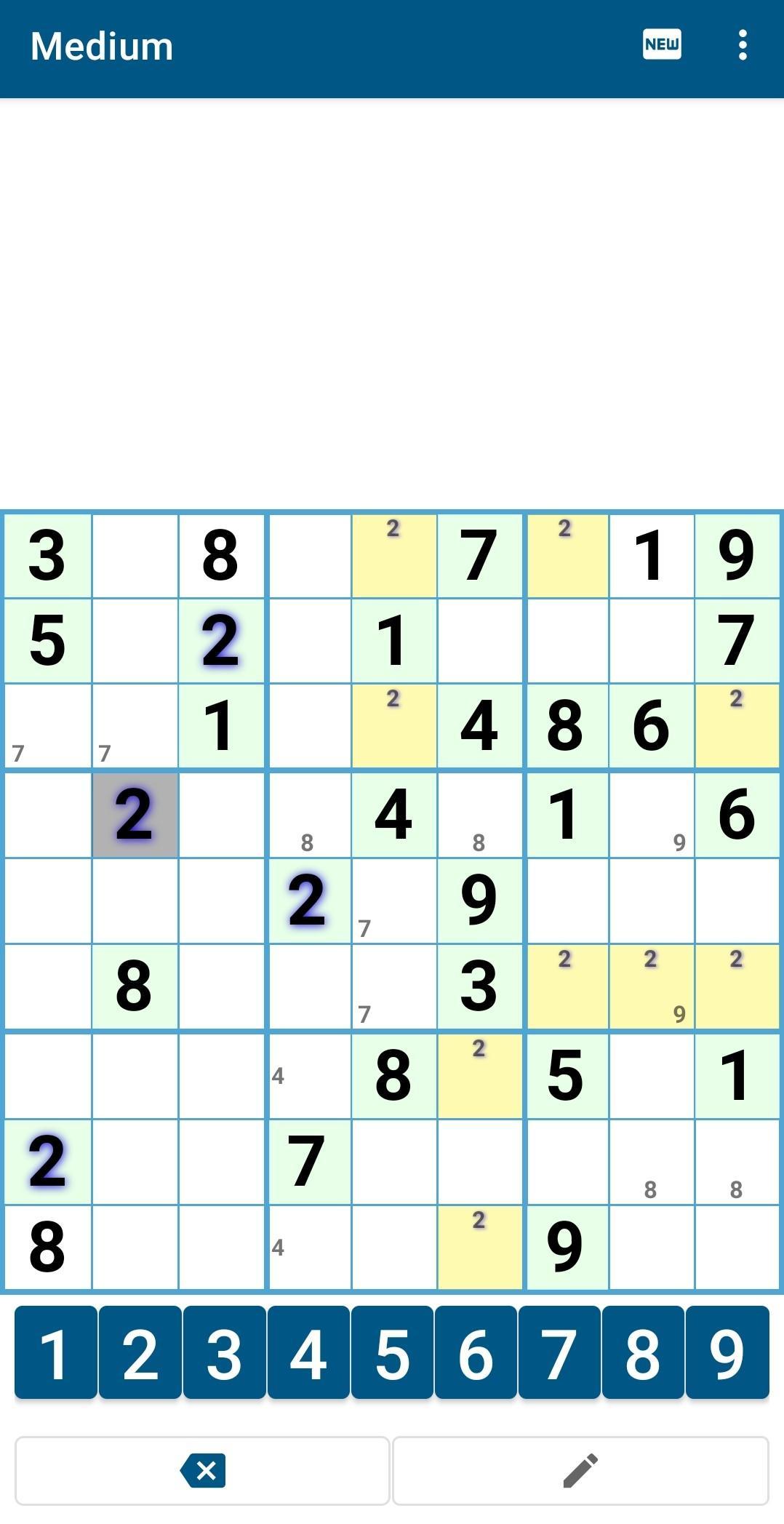 Ergo Sudoku 0.0.1.53 Screenshot 1