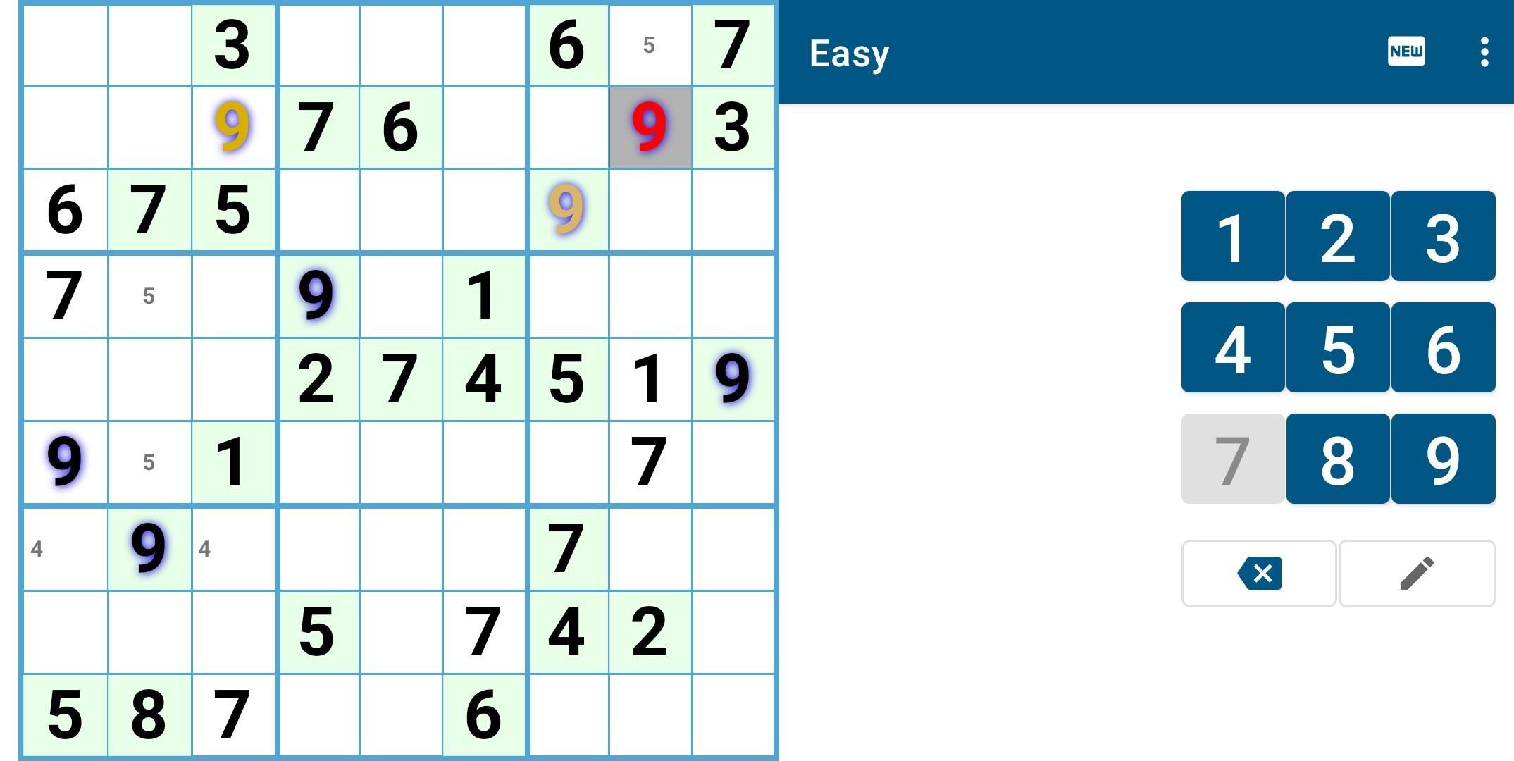 Ergo Sudoku 0.0.1.53 Screenshot 3