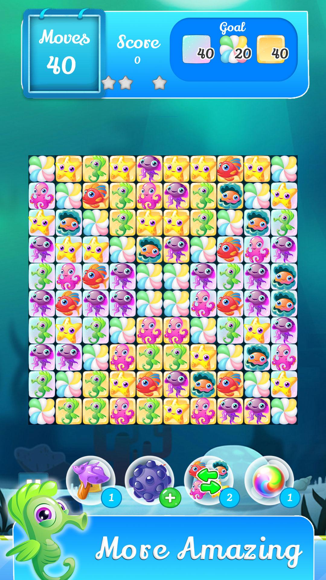 Fish Aquarium – Fish Games New Match 3 Games 2021 7.0 Screenshot 2