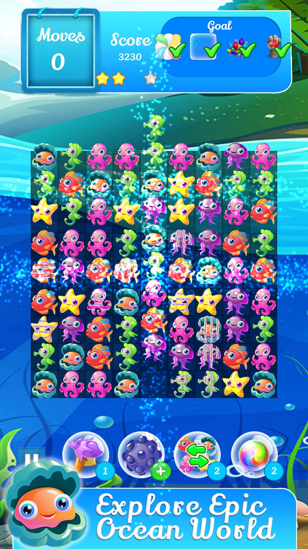 Fish Aquarium – Fish Games New Match 3 Games 2021 7.0 Screenshot 5