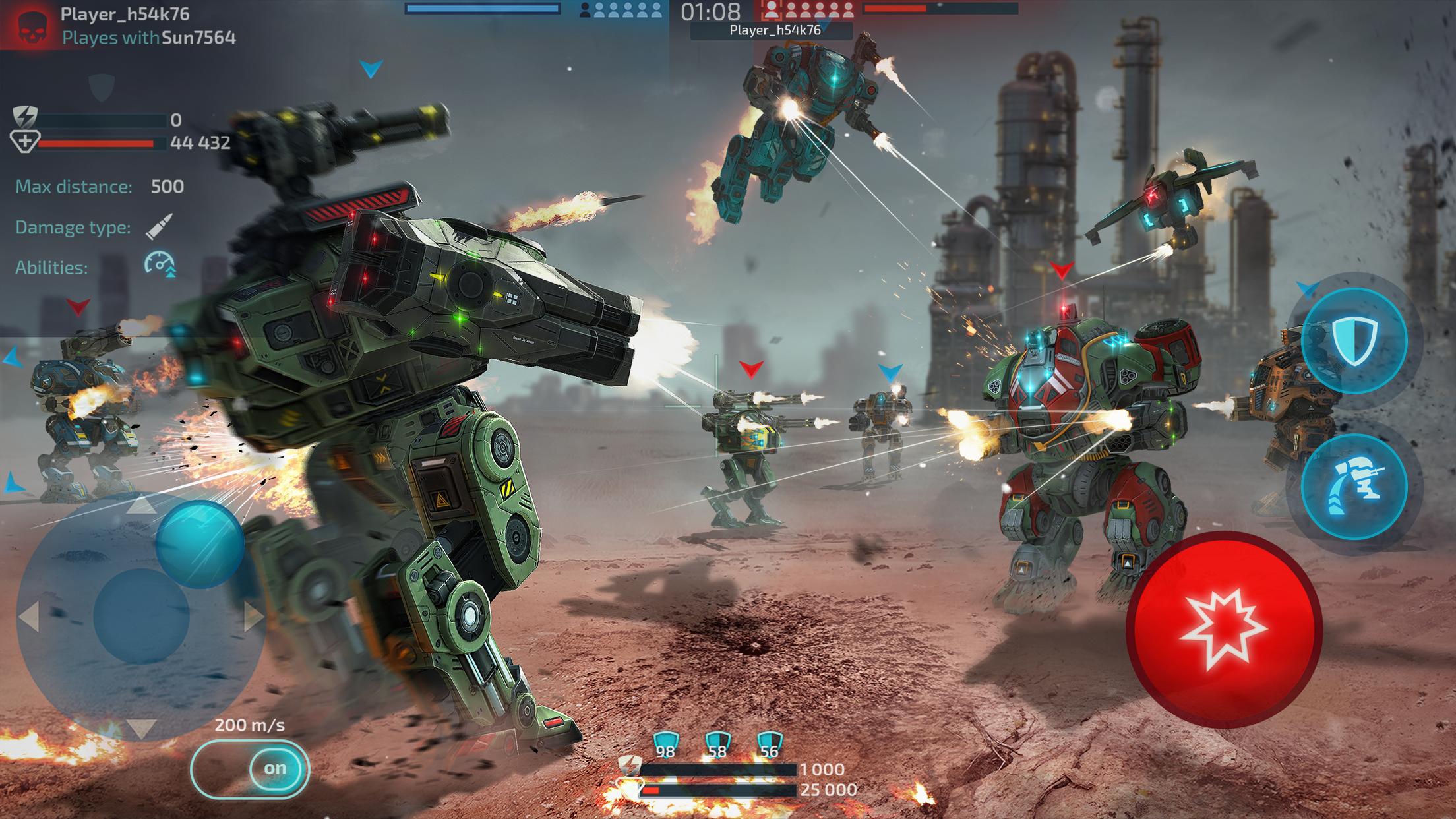 Robot Warfare Mech Battle 3D PvP FPS 0.2.2310.1 Screenshot 13