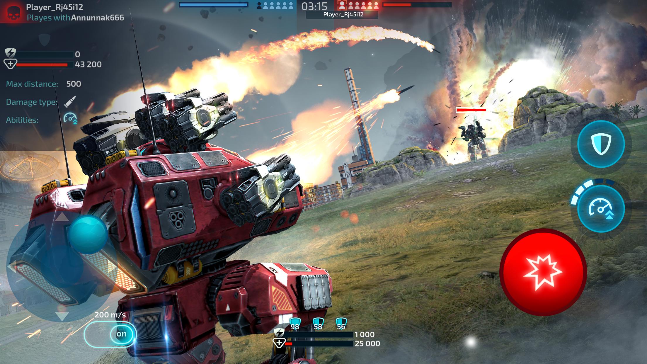 Robot Warfare Mech Battle 3D PvP FPS 0.2.2310.1 Screenshot 16