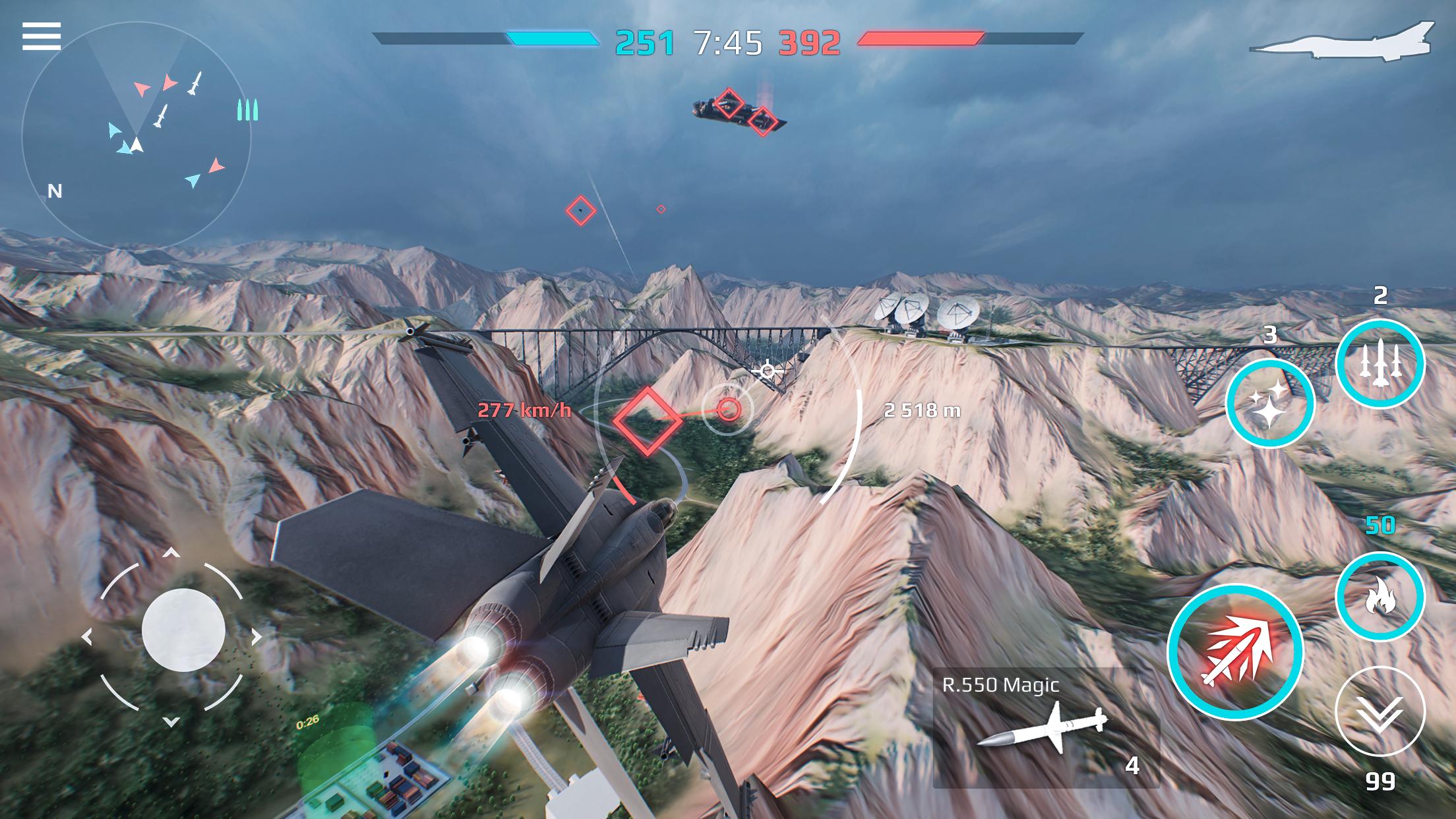 Sky Combat war planes online simulator PVP 3.0 Screenshot 14