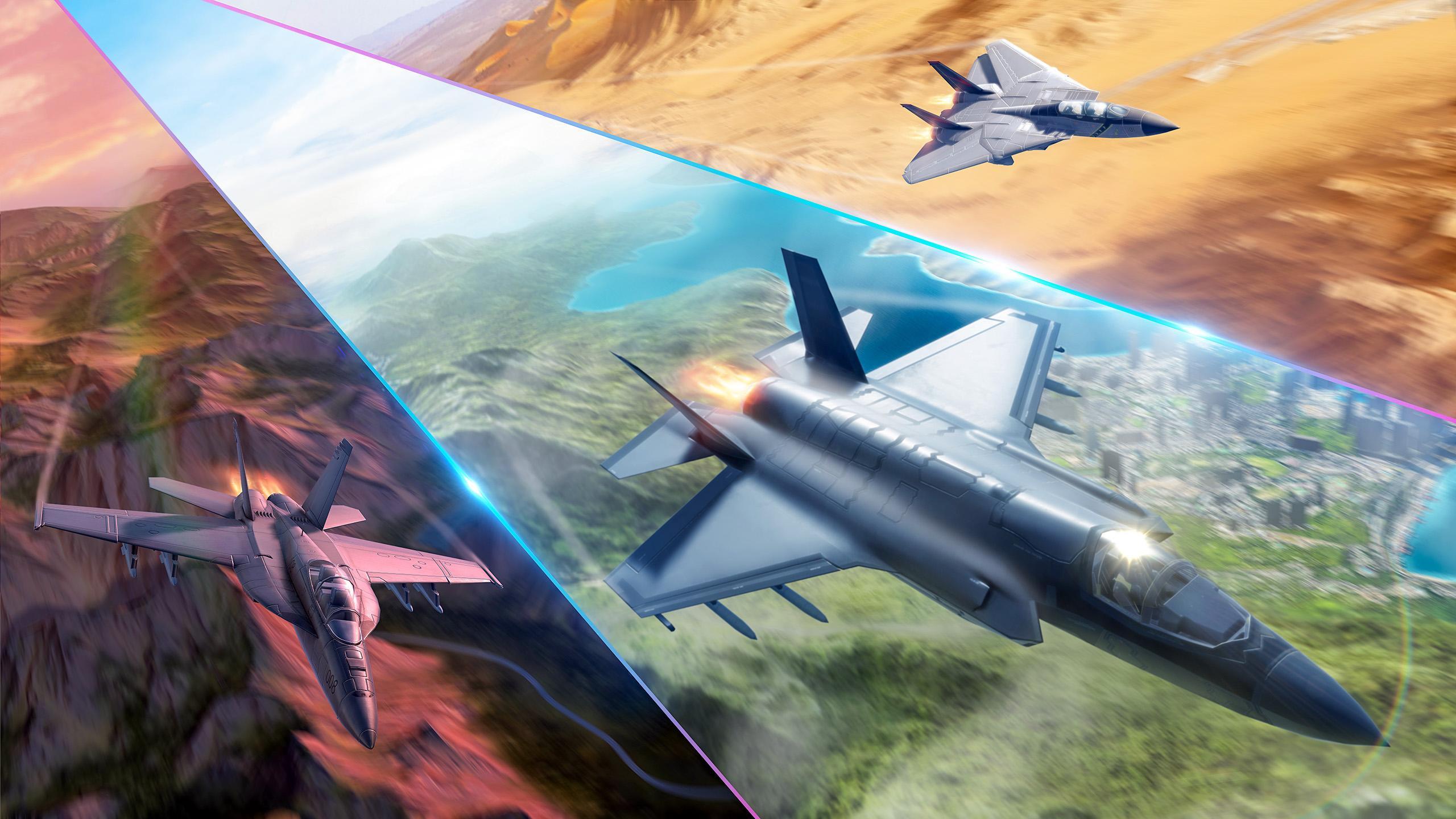 Sky Combat war planes online simulator PVP 3.0 Screenshot 21