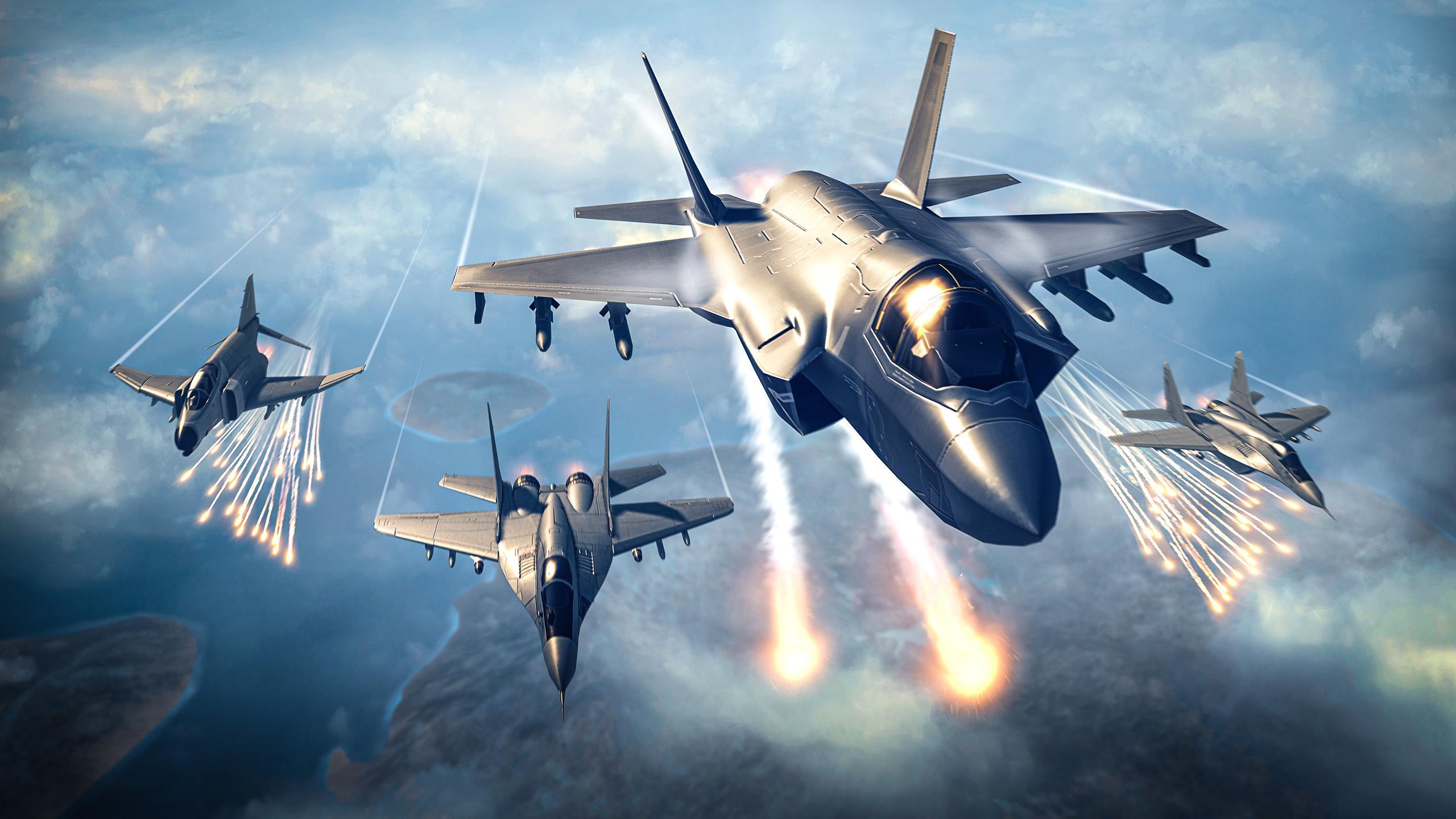 Sky Combat war planes online simulator PVP 3.0 Screenshot 22