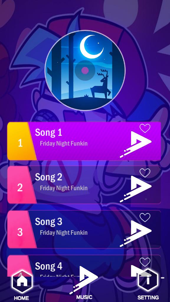 Friday Night Funkin Piano Tiles Music screenshot