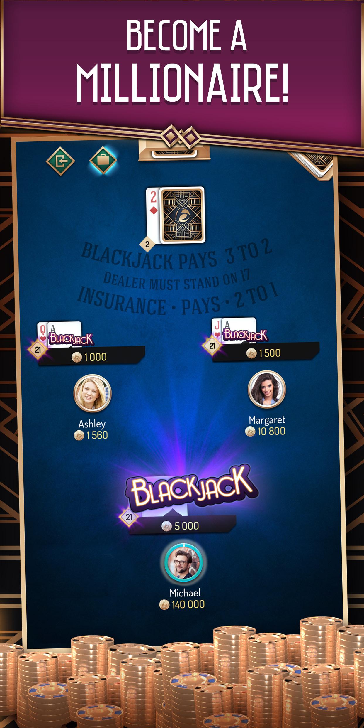 Blackjack Clubs 1.0.1 Screenshot 13