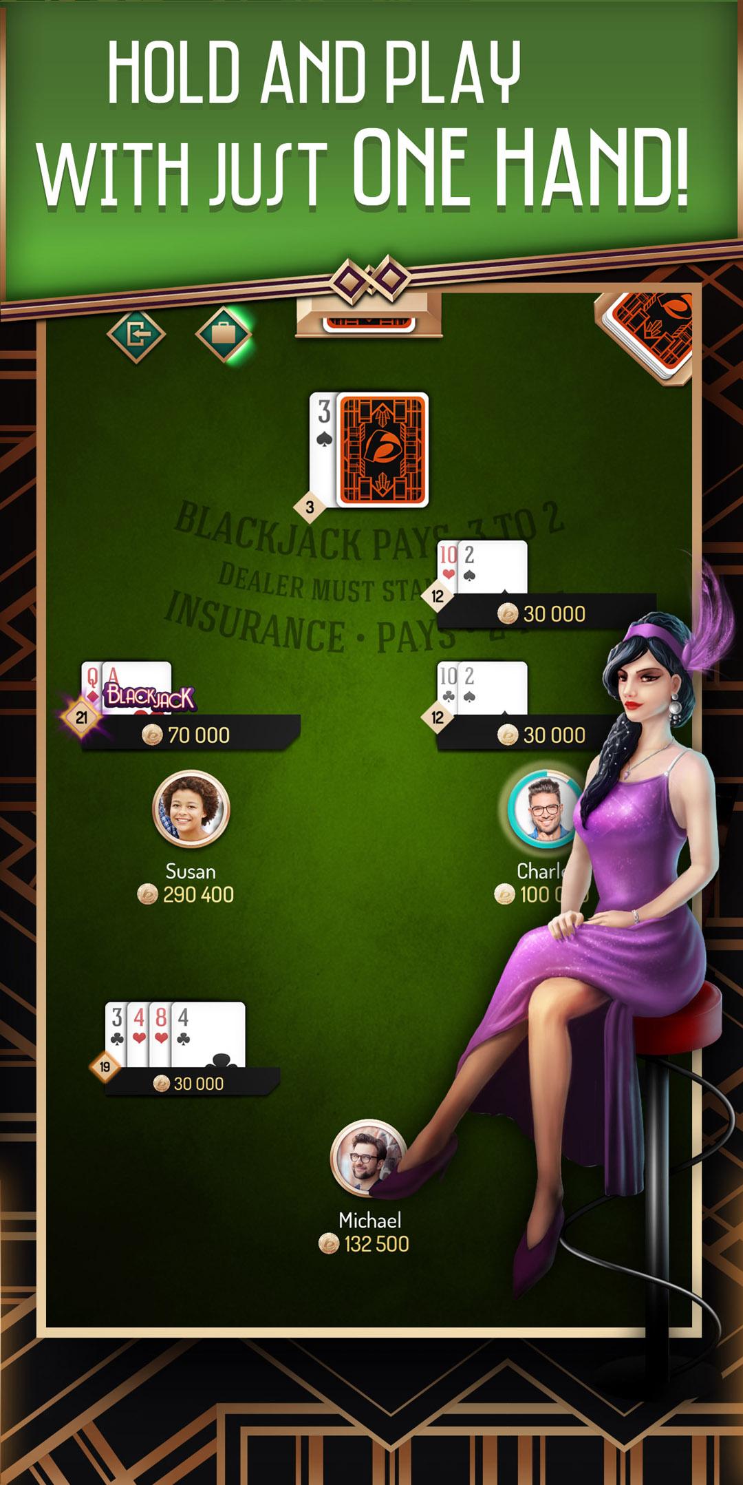 Blackjack Clubs 1.0.1 Screenshot 4