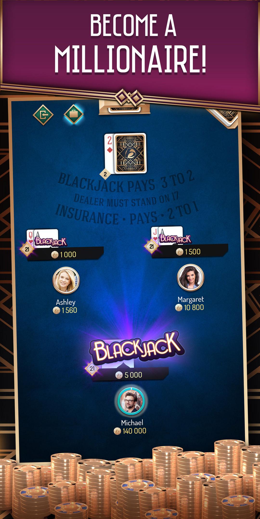 Blackjack Clubs 1.0.1 Screenshot 6
