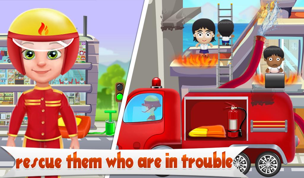 Emergency Fire Fighter 2020 - City Fire Truck Hero 1.09 Screenshot 8