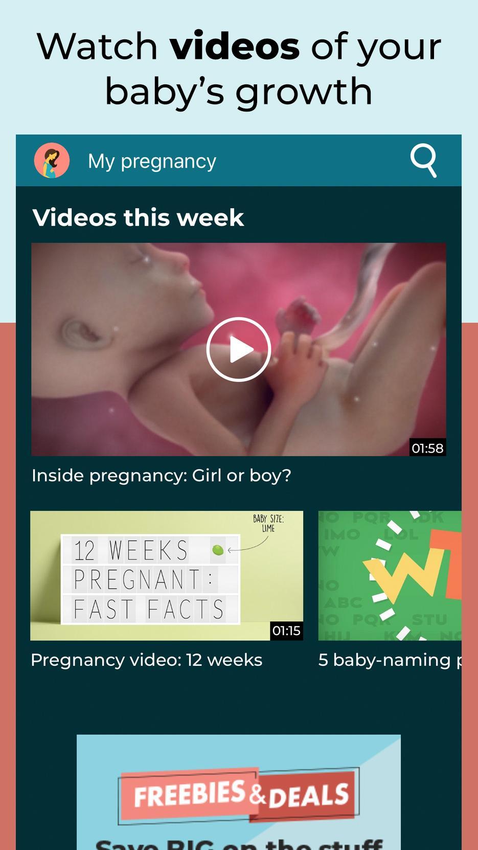 Pregnancy Tracker + Countdown to Baby Due Date 4.12.0 Screenshot 5