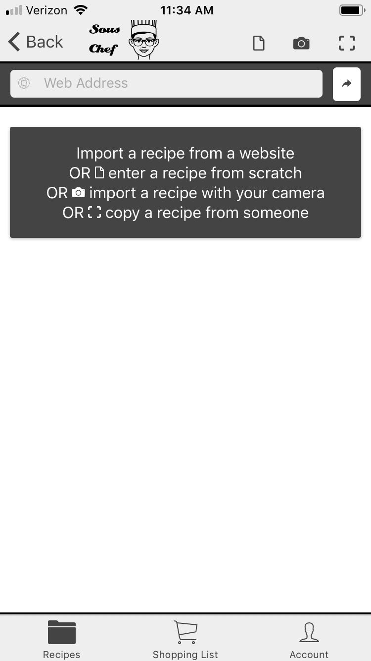 Sous Chef Recipes 4.1.1 Screenshot 2