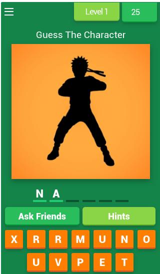 Anime ninja Quiz 8.10.1z Screenshot 1