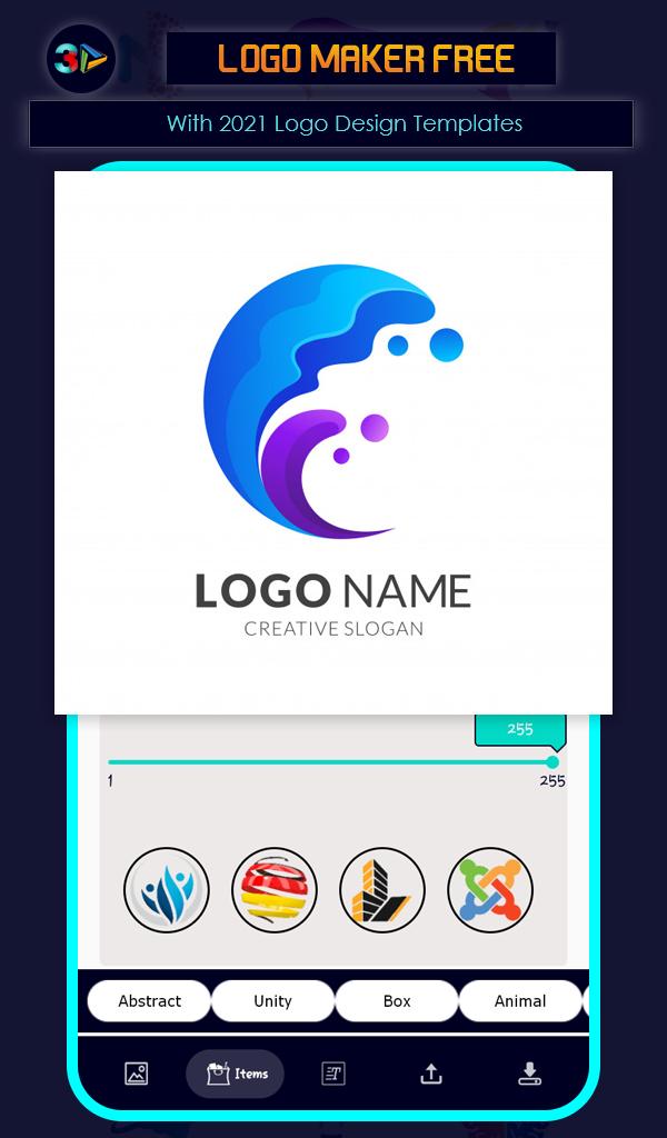 3D Logo Maker 1.1 Screenshot 1
