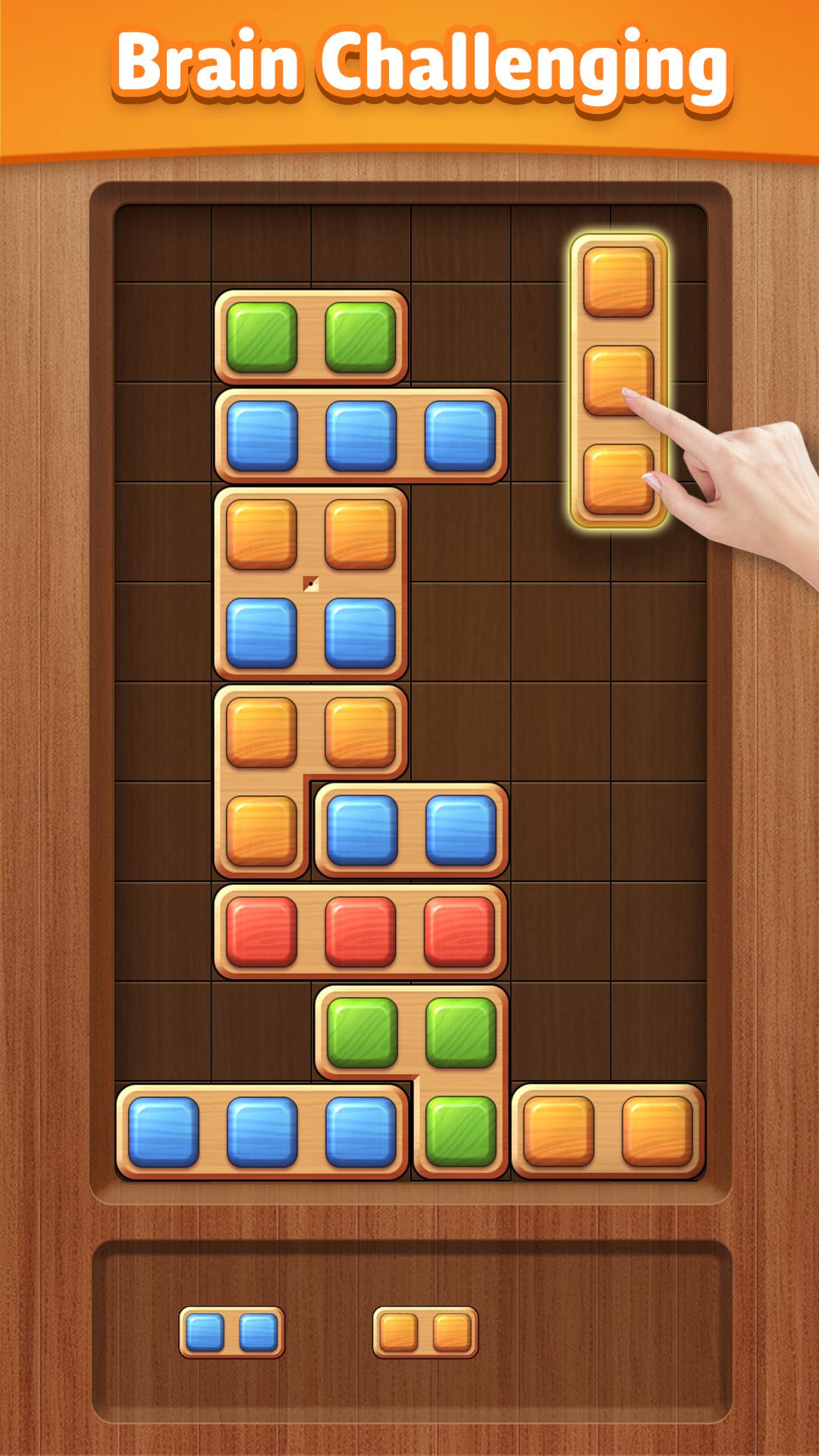 Color Wood Block Puzzle - Free Fun Drop Brain Game 1.4.11 Screenshot 3