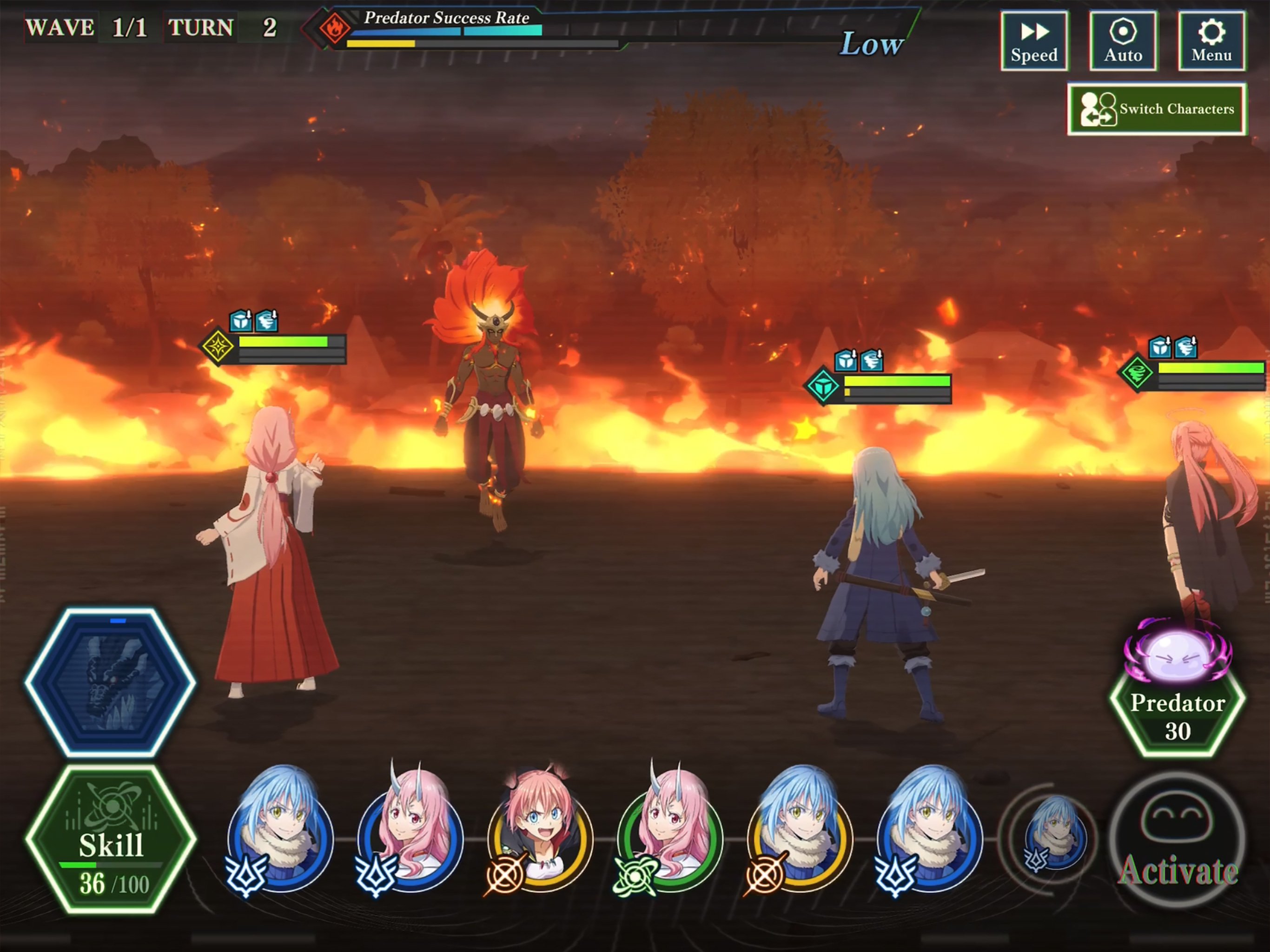 SLIME-ISEKAI Memories：TenSura 4.0.52 Screenshot 24