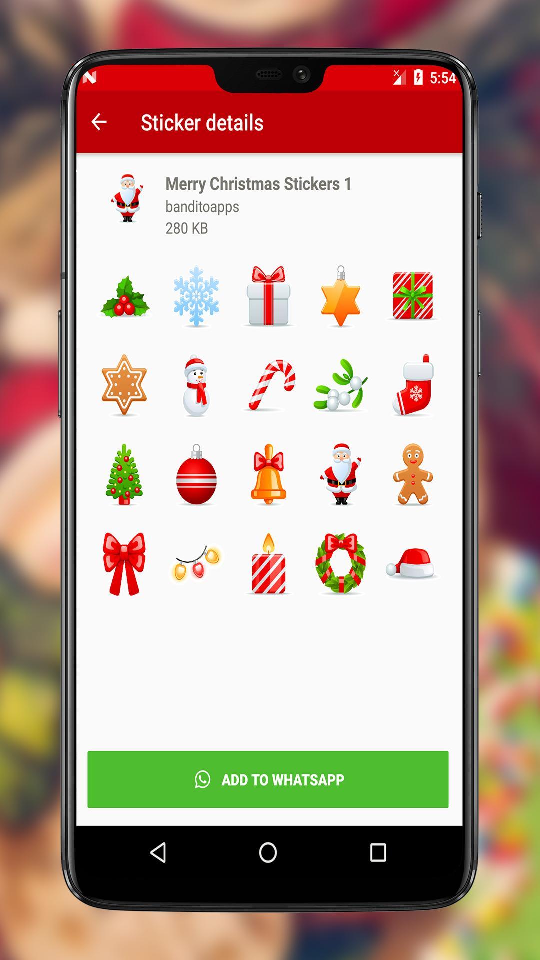 Merry Christmas Stickers 2020 for Whatsapp 1.0 Screenshot 3