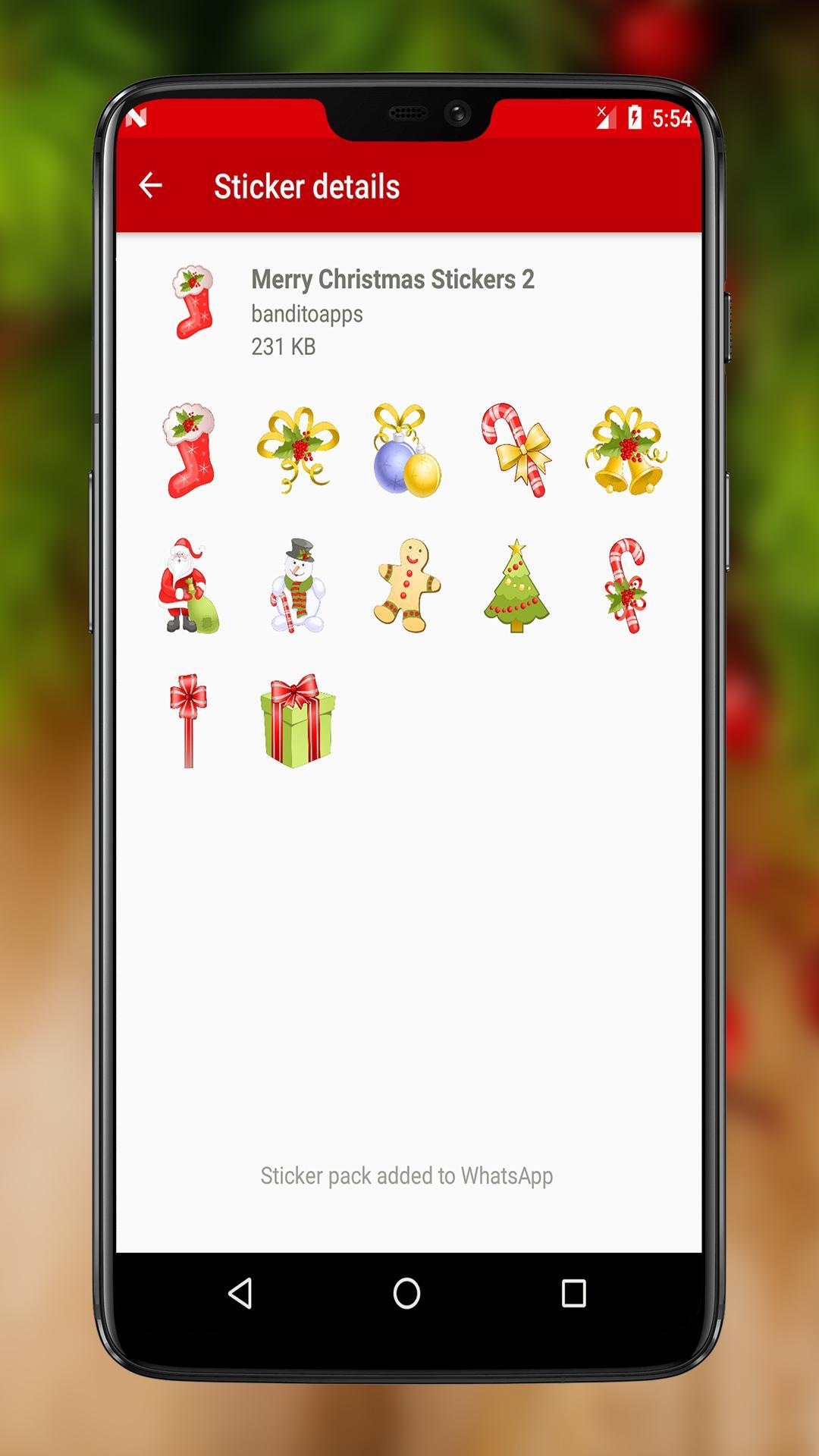Merry Christmas Stickers 2020 for Whatsapp 1.0 Screenshot 5