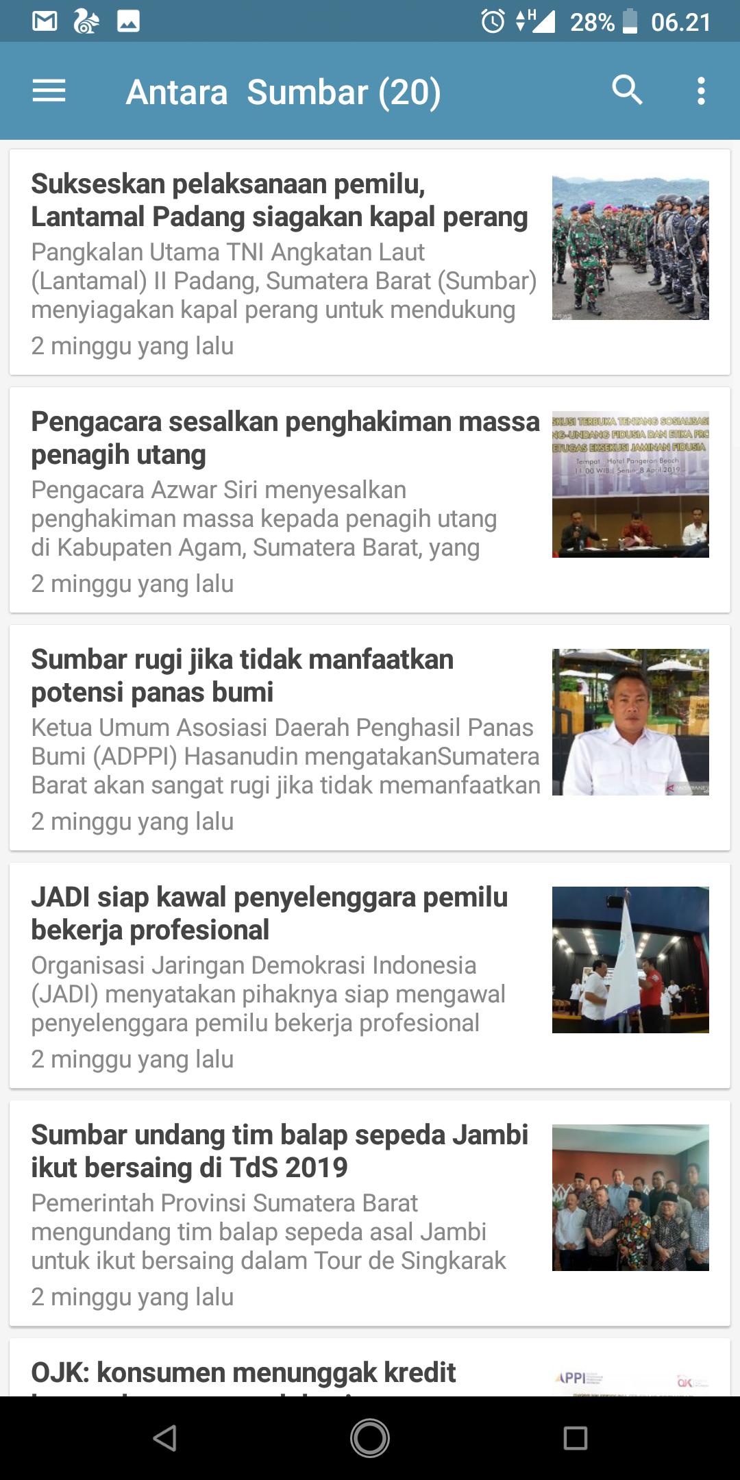 Koran Sumbar : Berita Sumatera Barat 1.3 Screenshot 3
